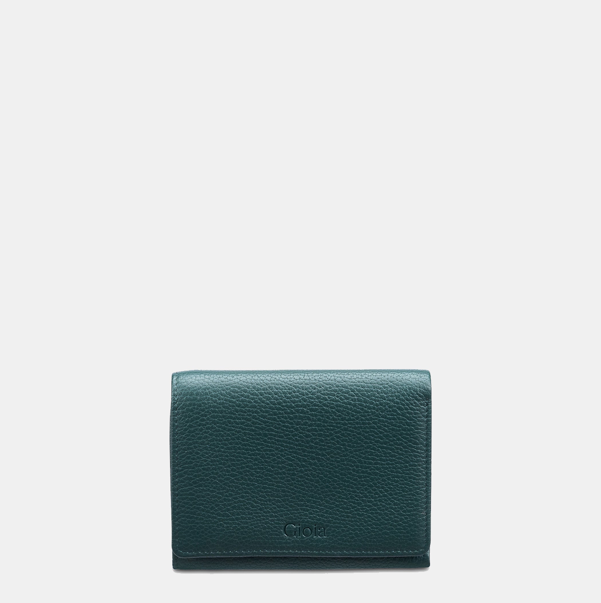 Lorenzo Trifold Wallet 9cc#Color_Dark Green