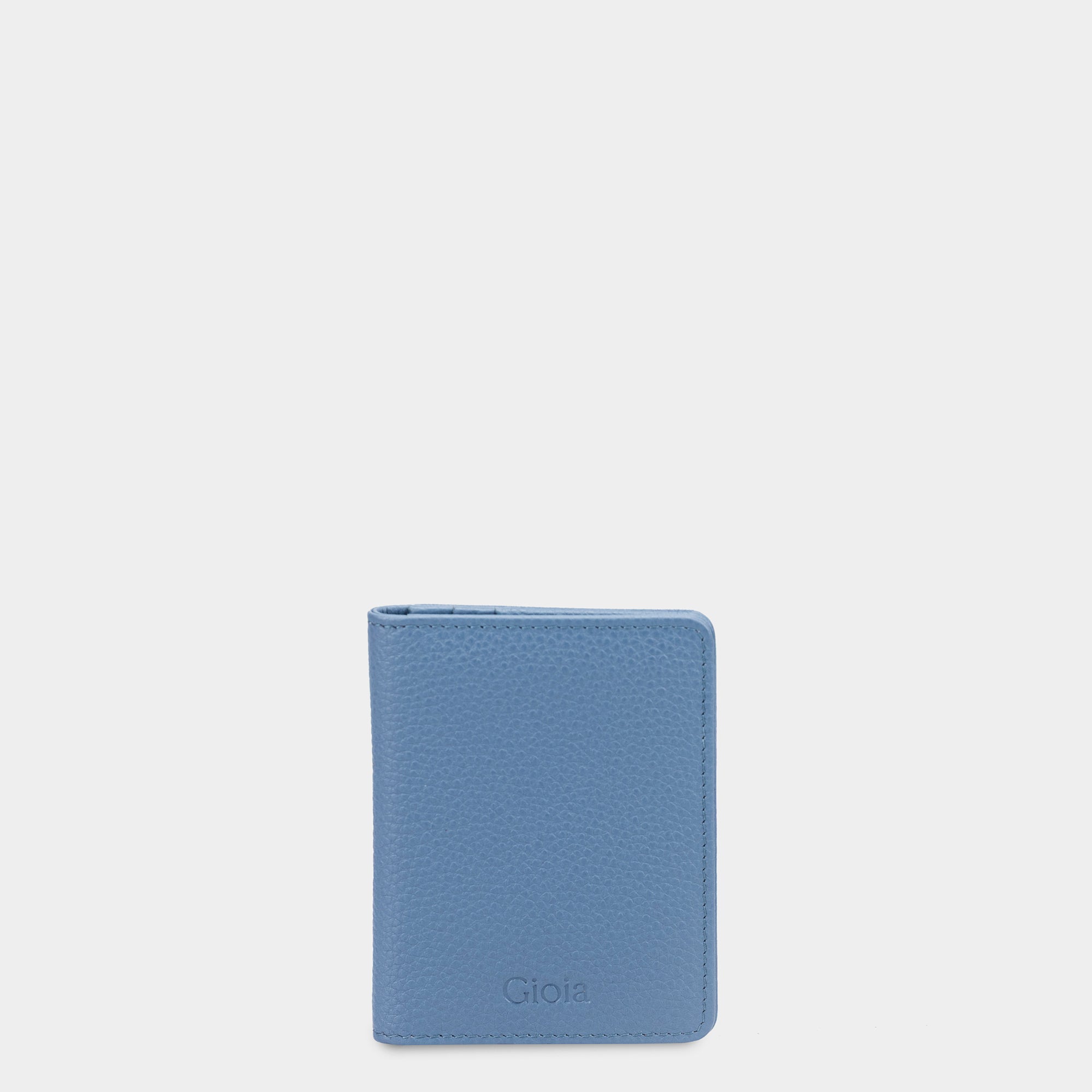 Lorenzo Cardholder 3cc with ID slot#Color_Denim