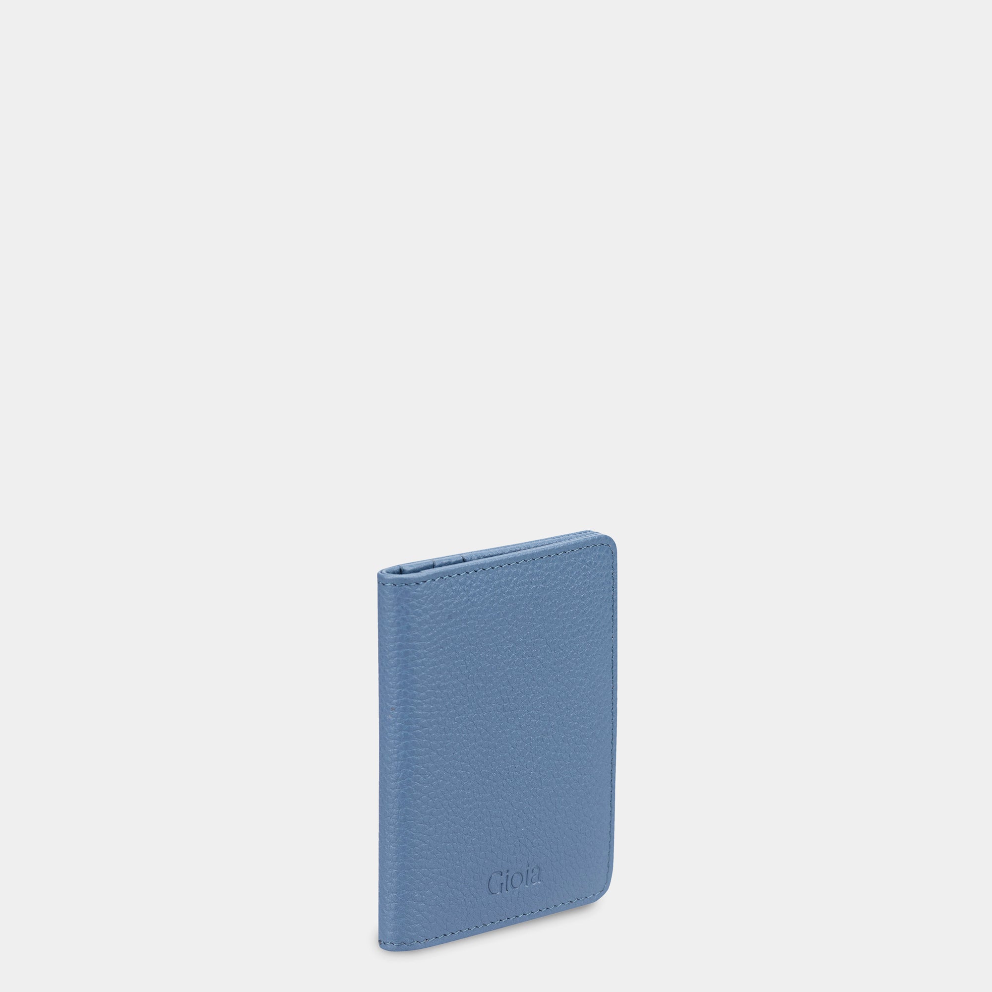 Lorenzo Cardholder 3cc with ID slot#Color_Denim