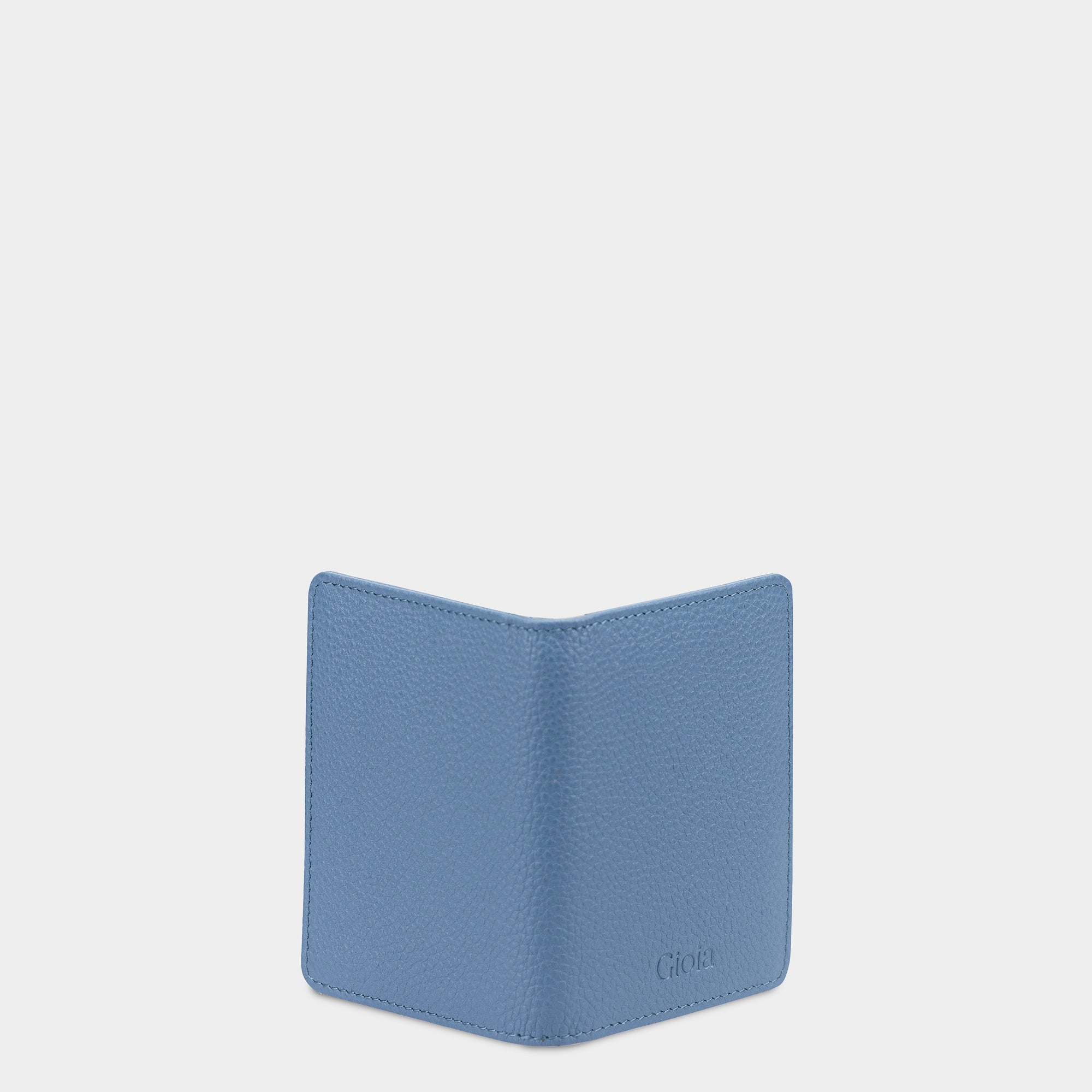 Lorenzo Cardholder 3cc with ID slot#Color_Denim