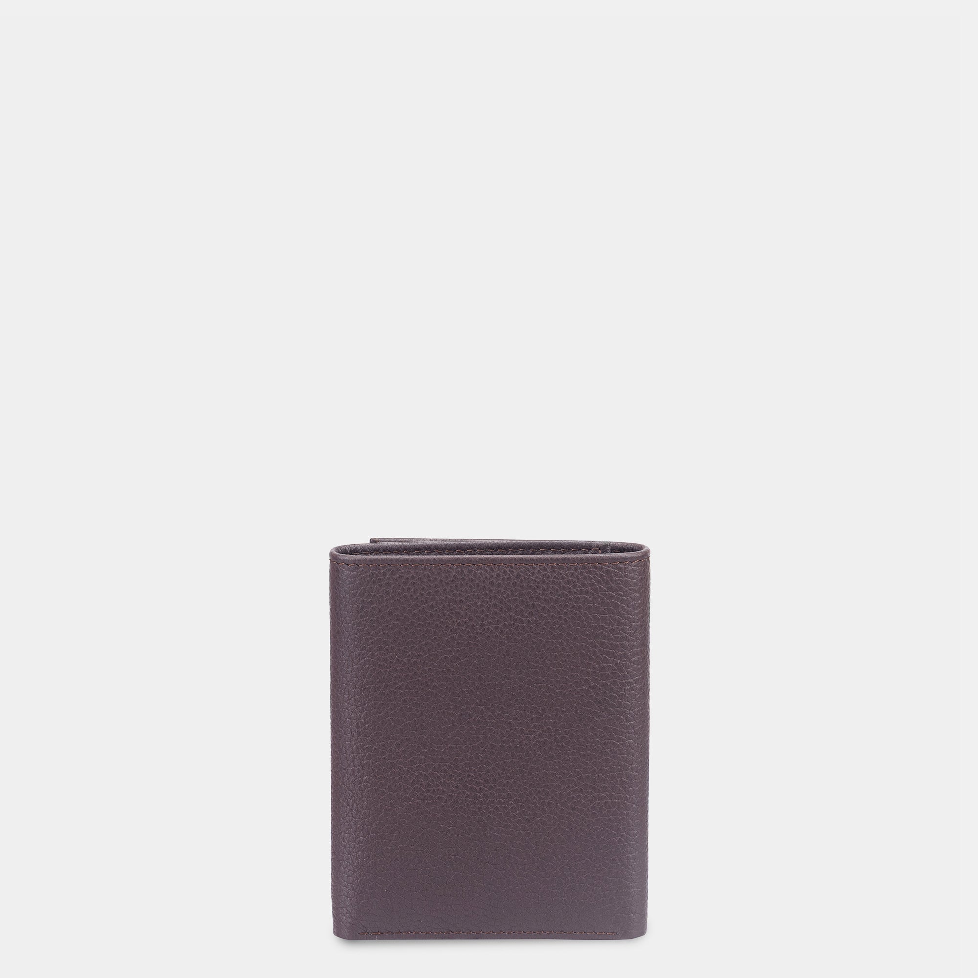 Lorenzo Mini Trifold Wallet 6cc with ID slot#Color_Café