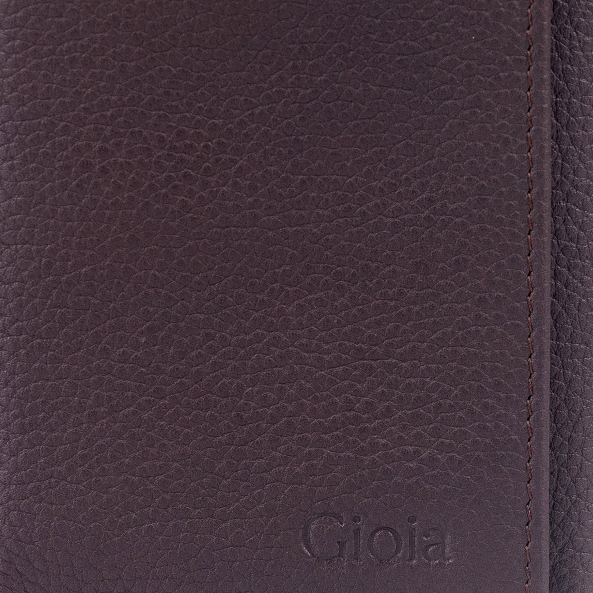 Lorenzo Mini Trifold Wallet 6cc with ID slot#Color_Café