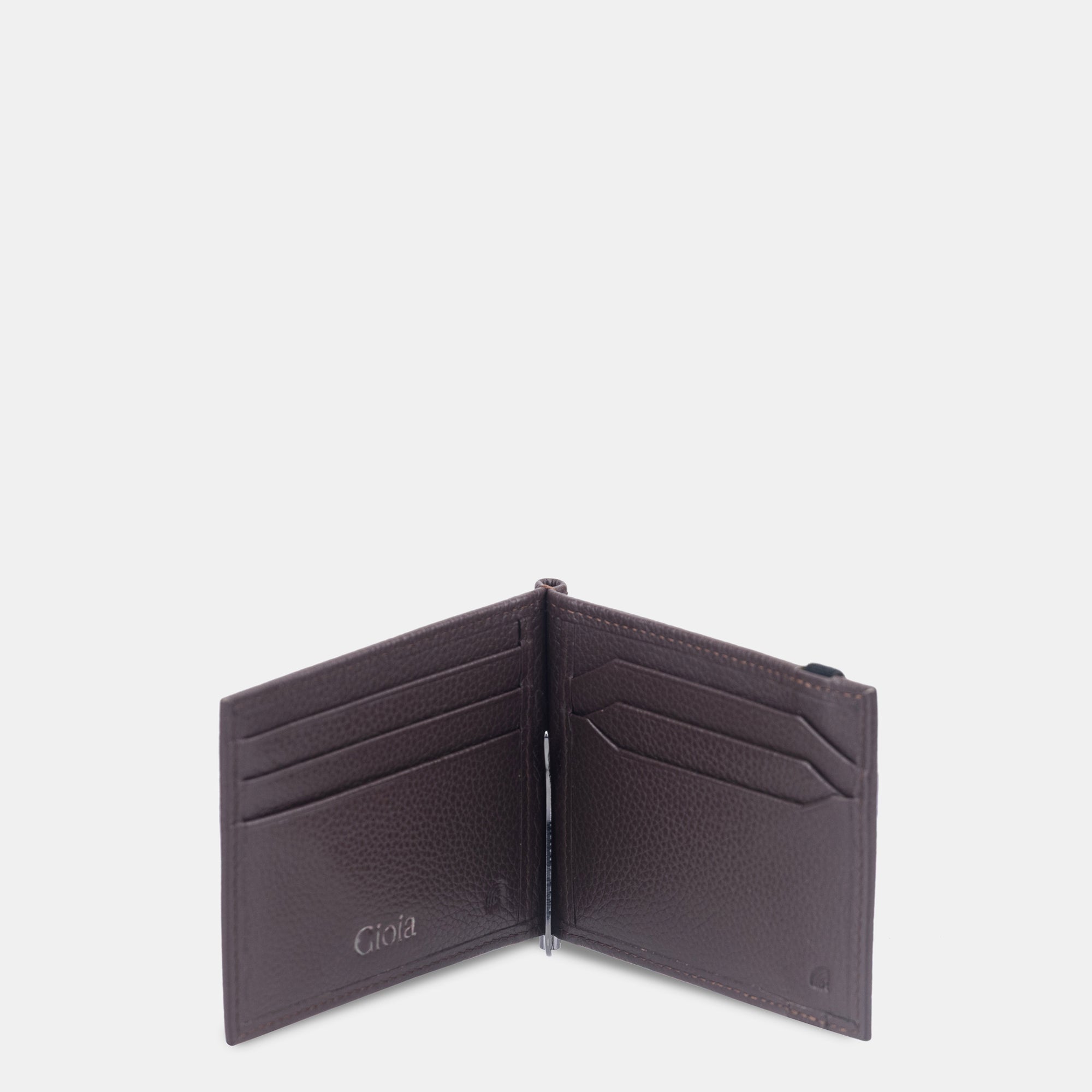 Lorenzo Money Clip Wallet 6cc#Color_Café