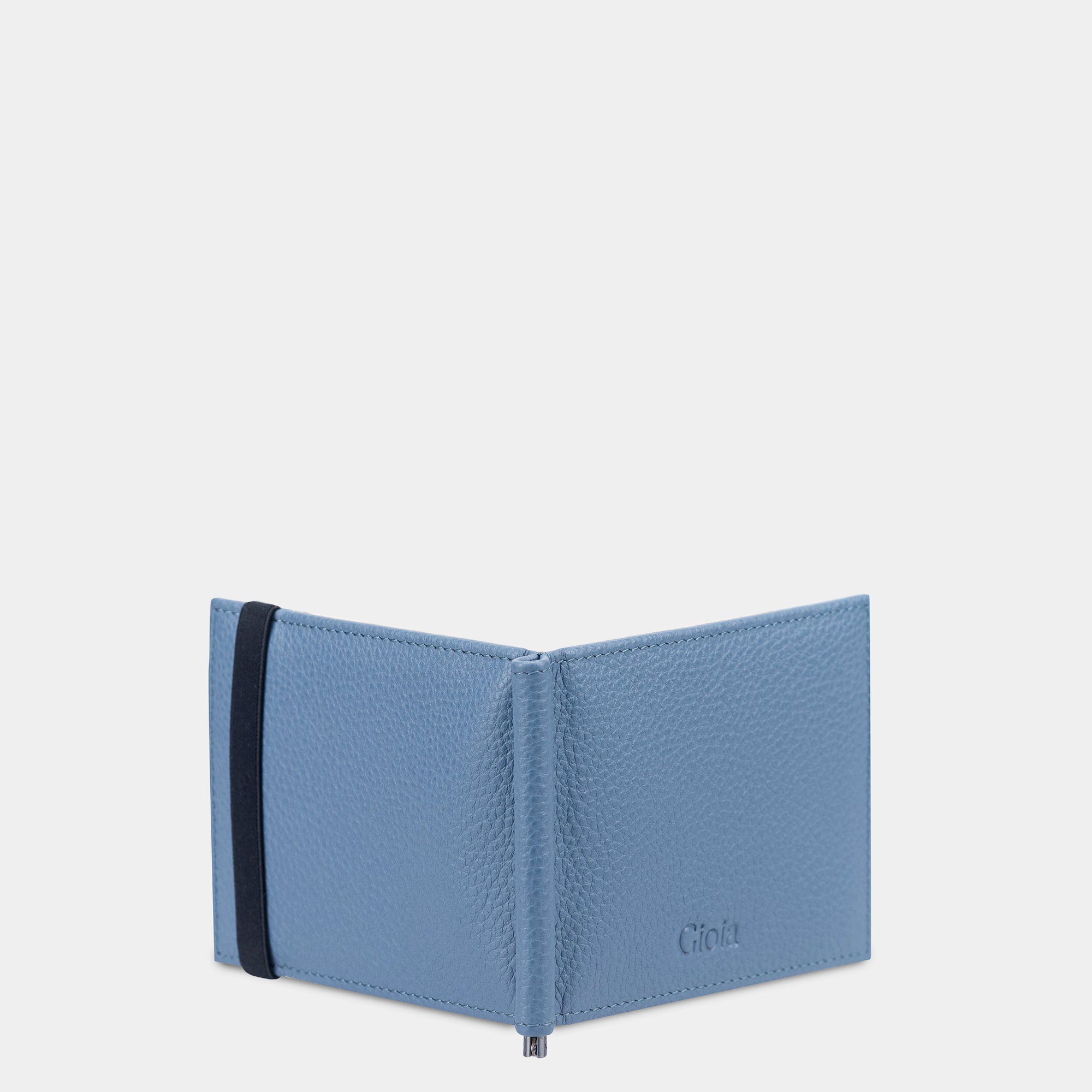 Lorenzo Money Clip Wallet 6cc#Color_Denim
