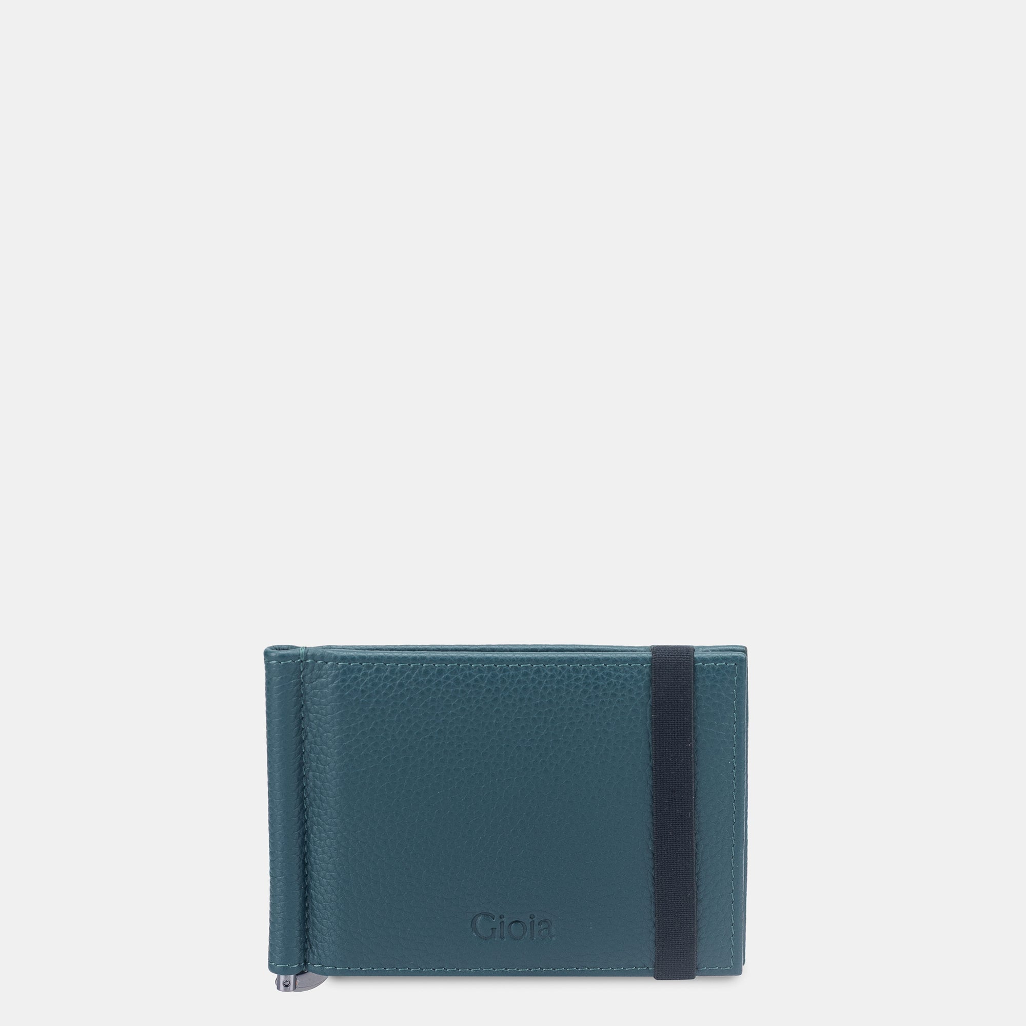 Lorenzo Money Clip Wallet 6cc#Color_Dark Green