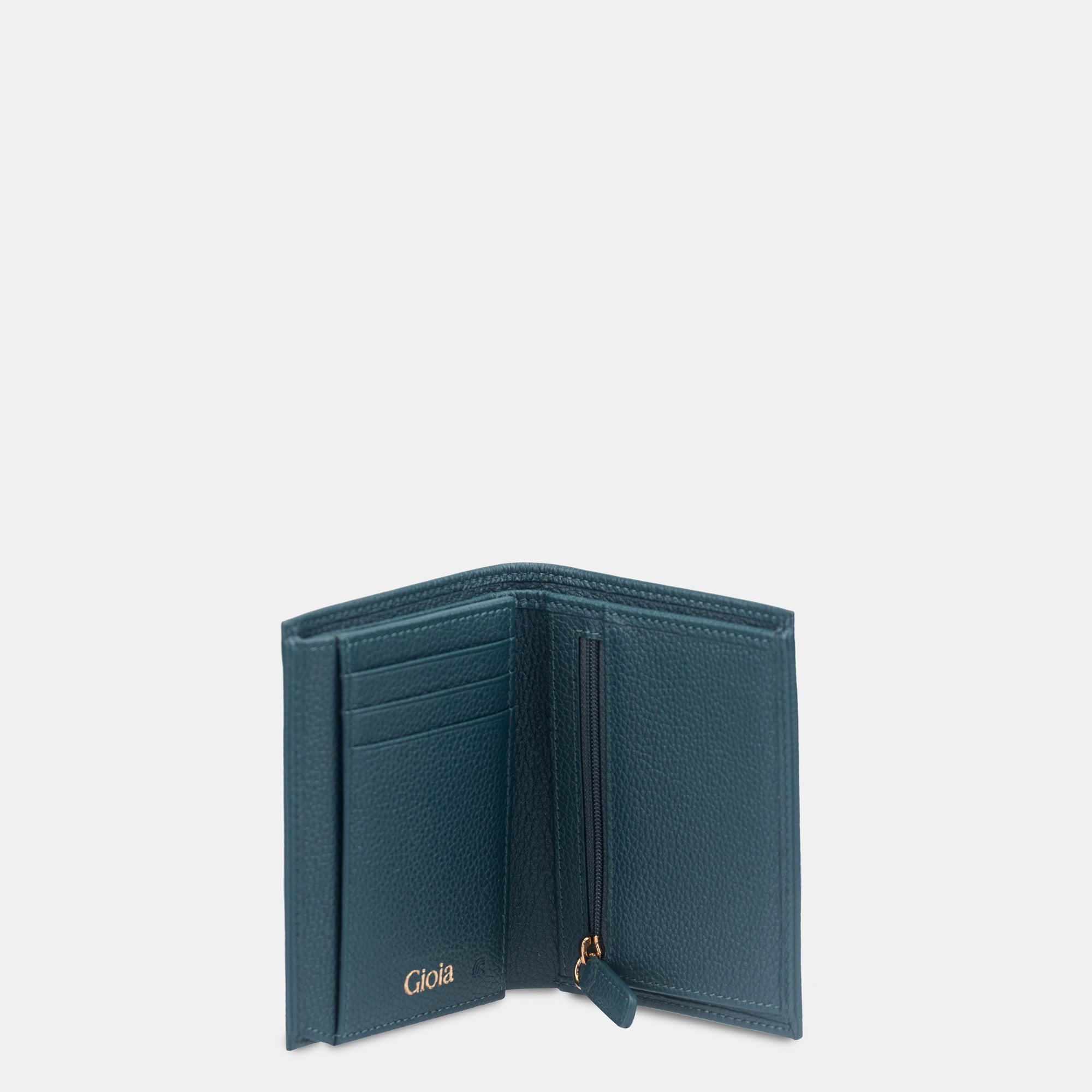 Lorenzo Trifold Ⅱ Wallet 6cc with ID slot#Color_Dark Green
