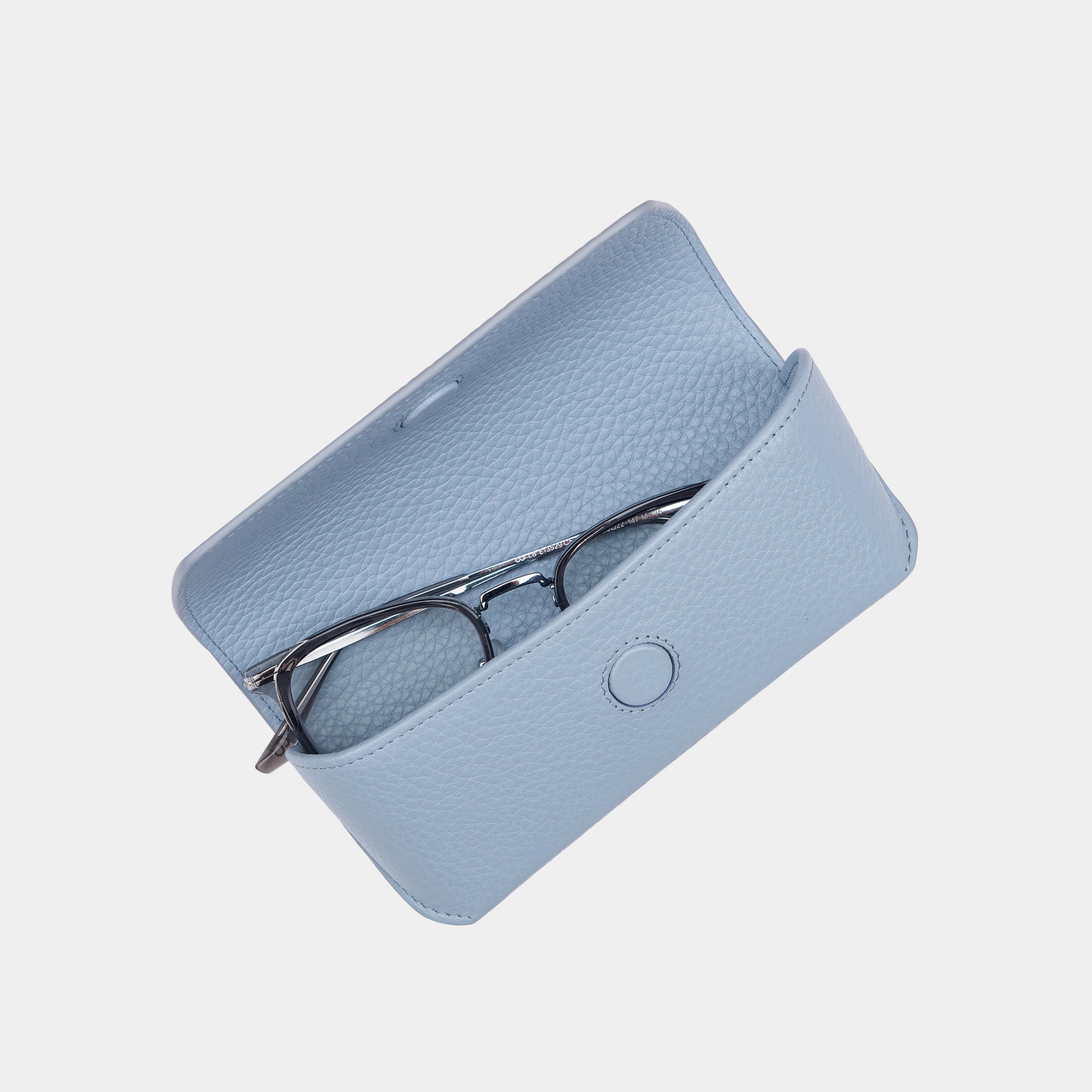Luca Ⅱ Spectacle Case#Color_Light Blue
