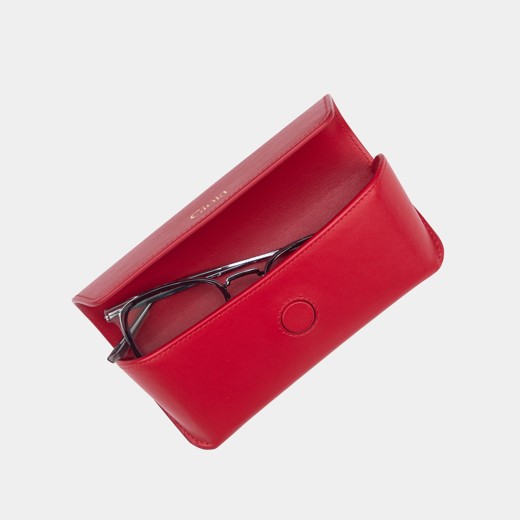 Luca Spectacle Case#Color_Red