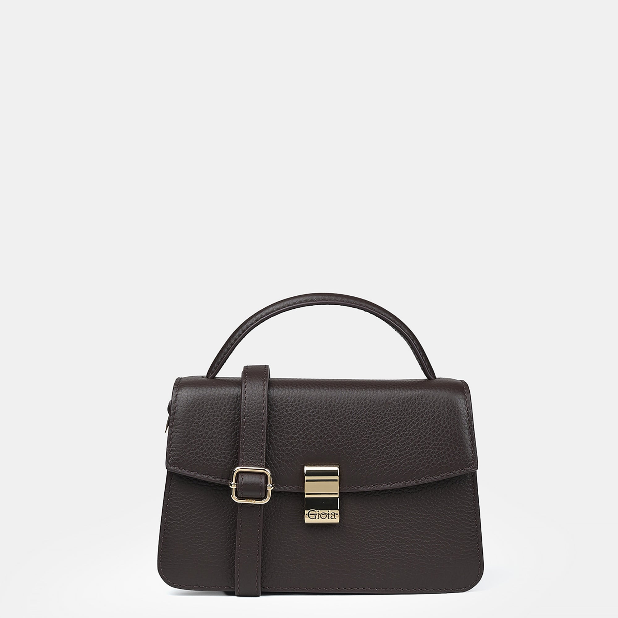 Maddox G Leather Small Crossbody#Color_Brown
