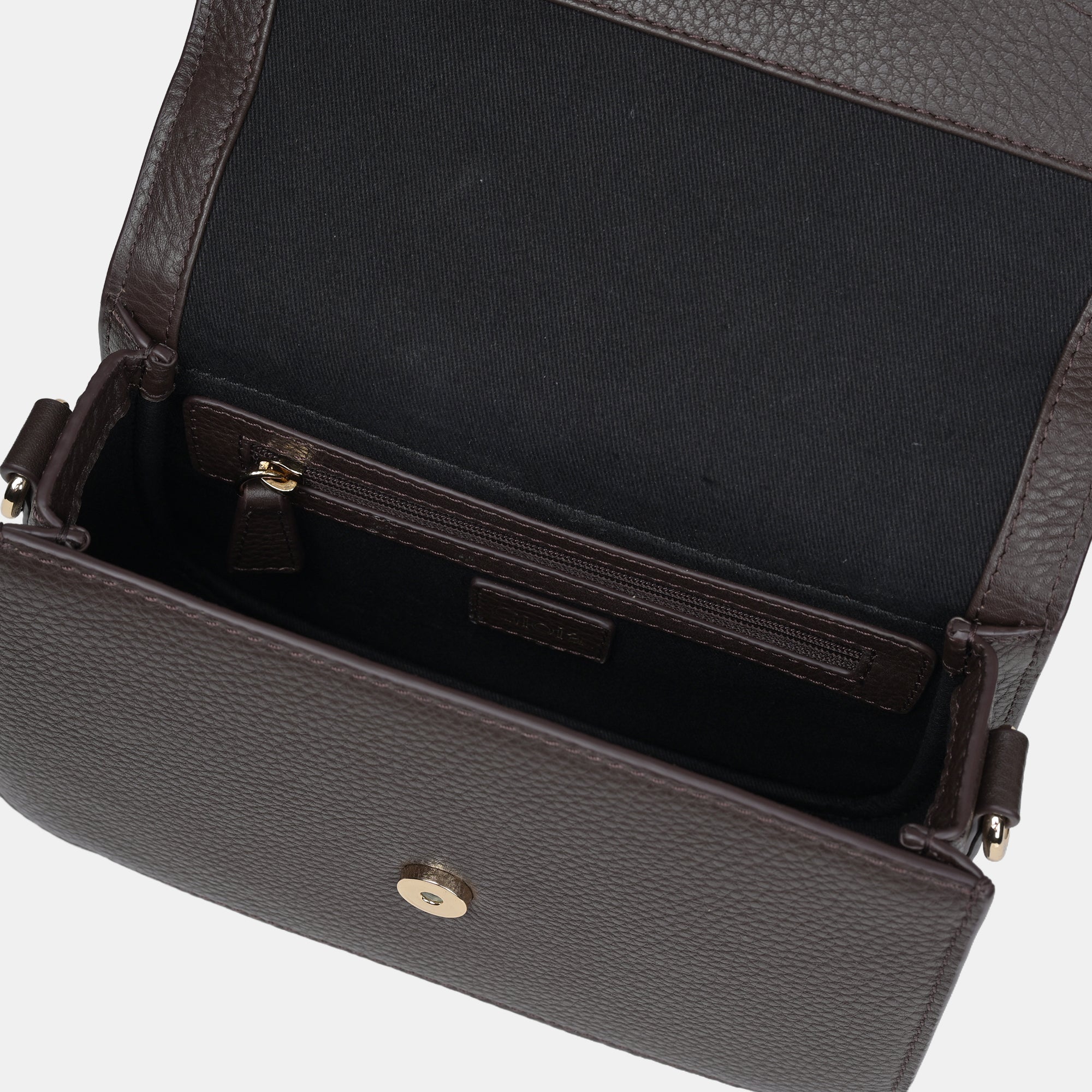 Maddox G Leather Small Crossbody#Color_Brown