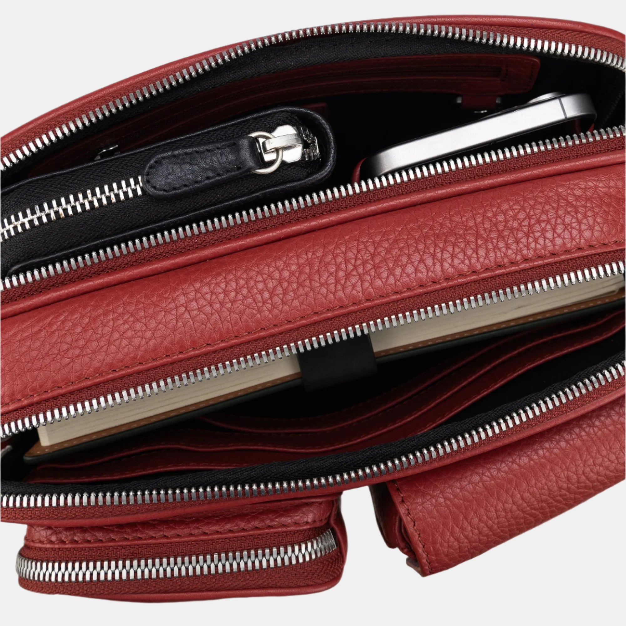 Mario V02 Crossbody Bag for backup#Color_Maroon