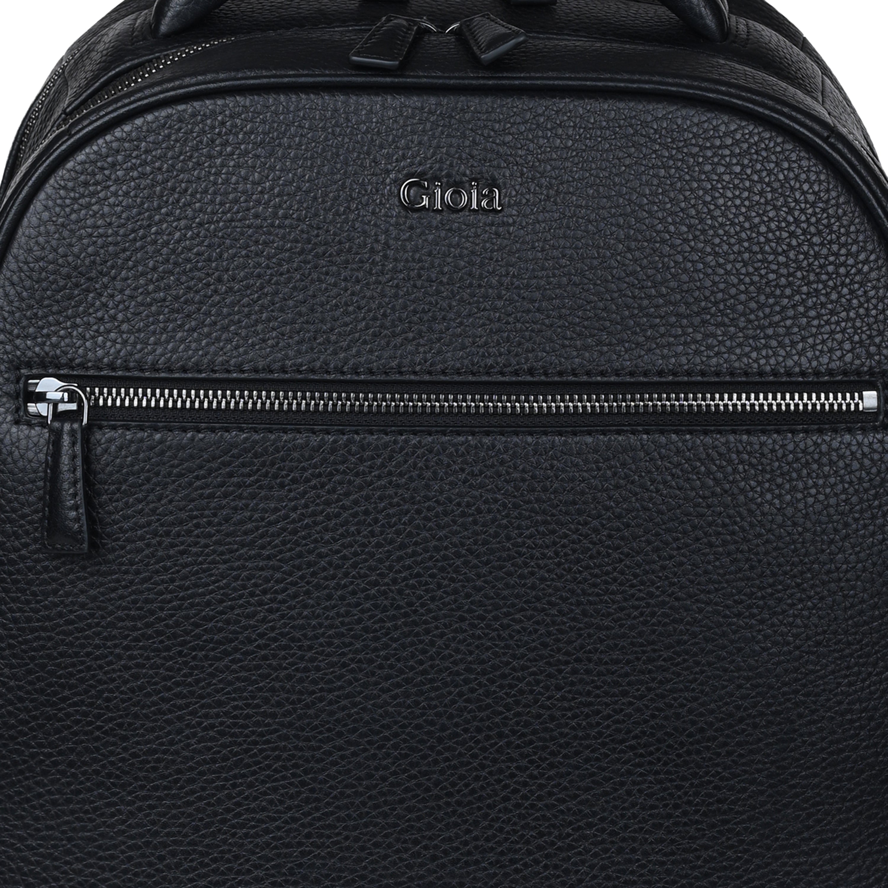Mario Leather Backpack#Color_Black