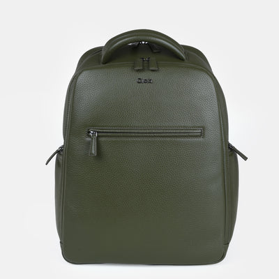 Mario Leather Backpack Large