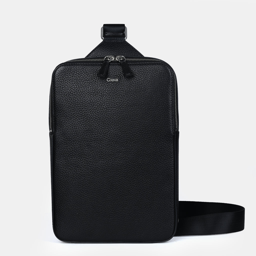 Mario V leather Crossbody Bag