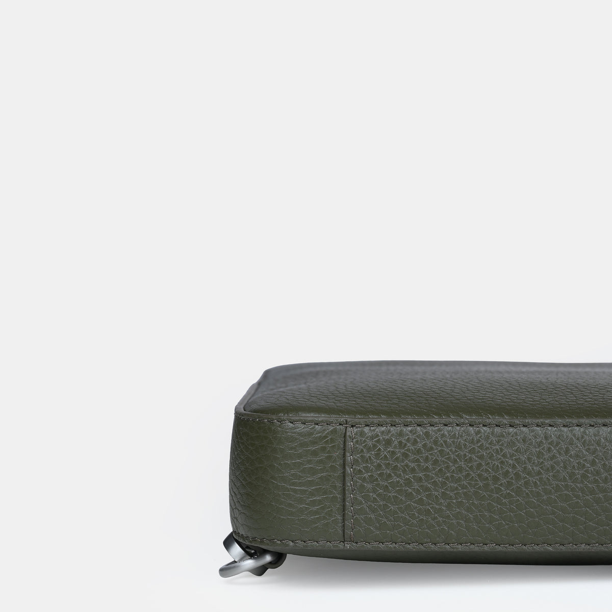 Mario V leather Crossbody Bag#Color_Olive