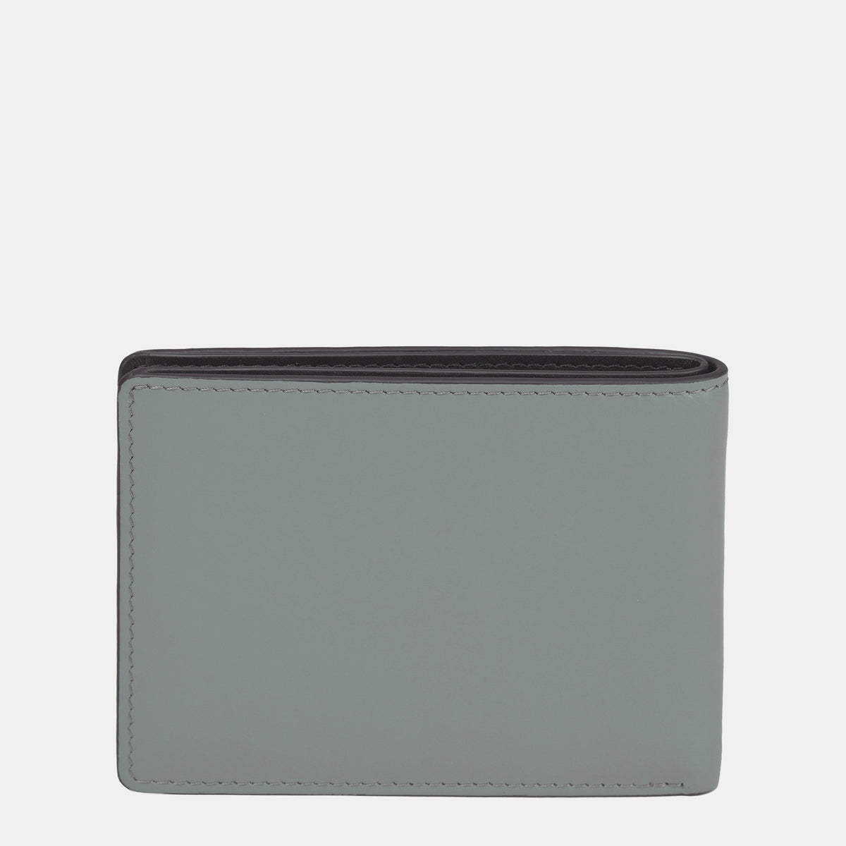 Multi-Color Mini Bifold  Wallet 6cc#Color_Grey-brown