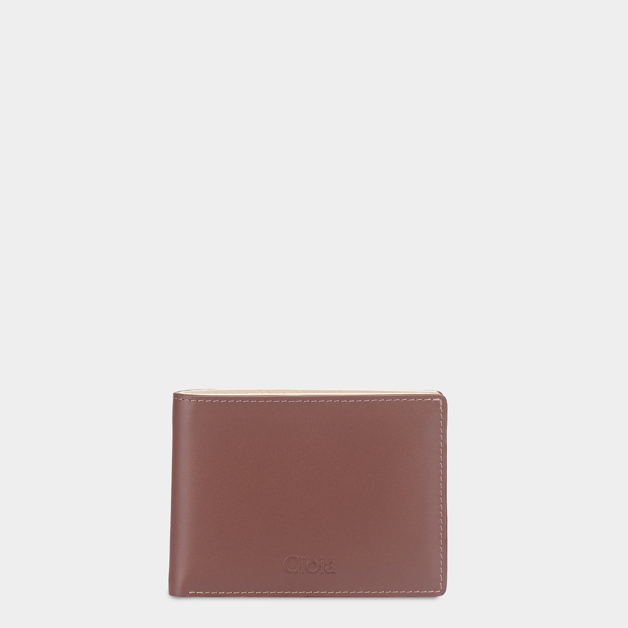 Multi-Color Mini Bifold Wallet 6cc#Color_Walnut