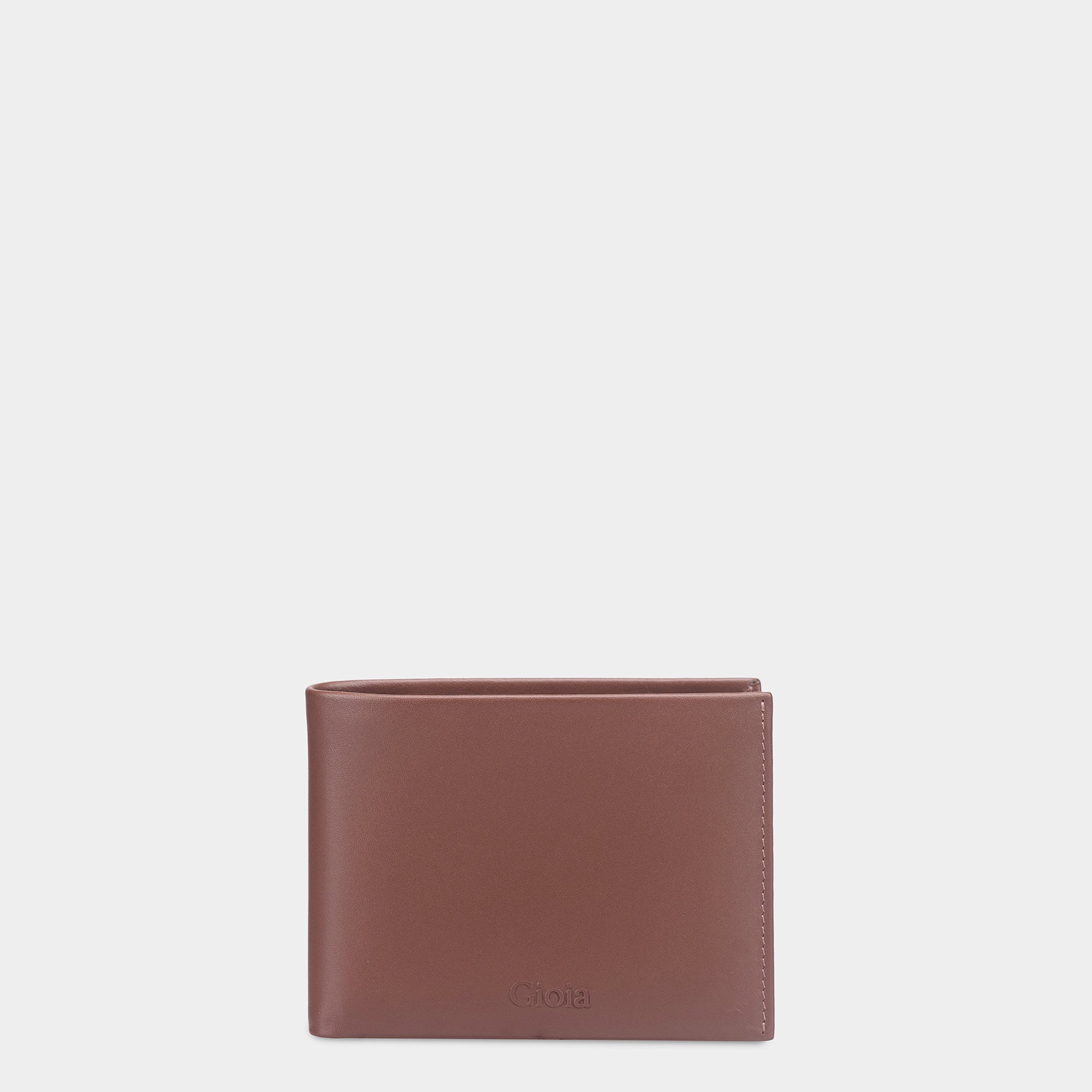 Multi-Color Bifold Wallet 10 cc with ID Insert#Color_Walnut