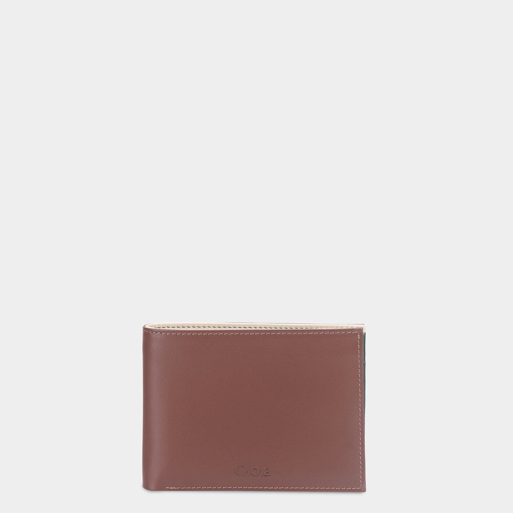 Multi-Color Bifold Wallet with Coin Case 4cc