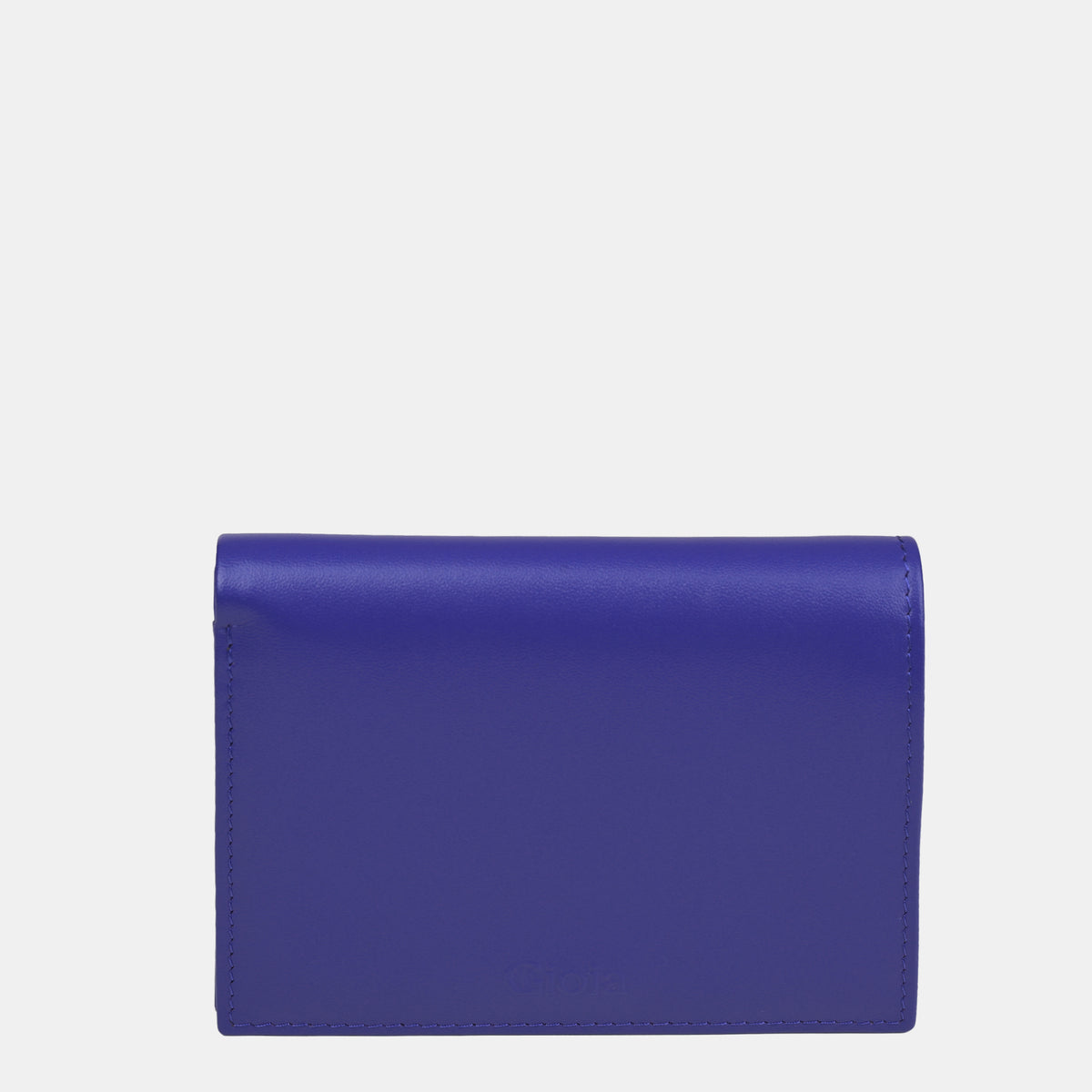 Multi-Color Bifold Wallet  with Coin Case 3cc#Color_Blue-brown