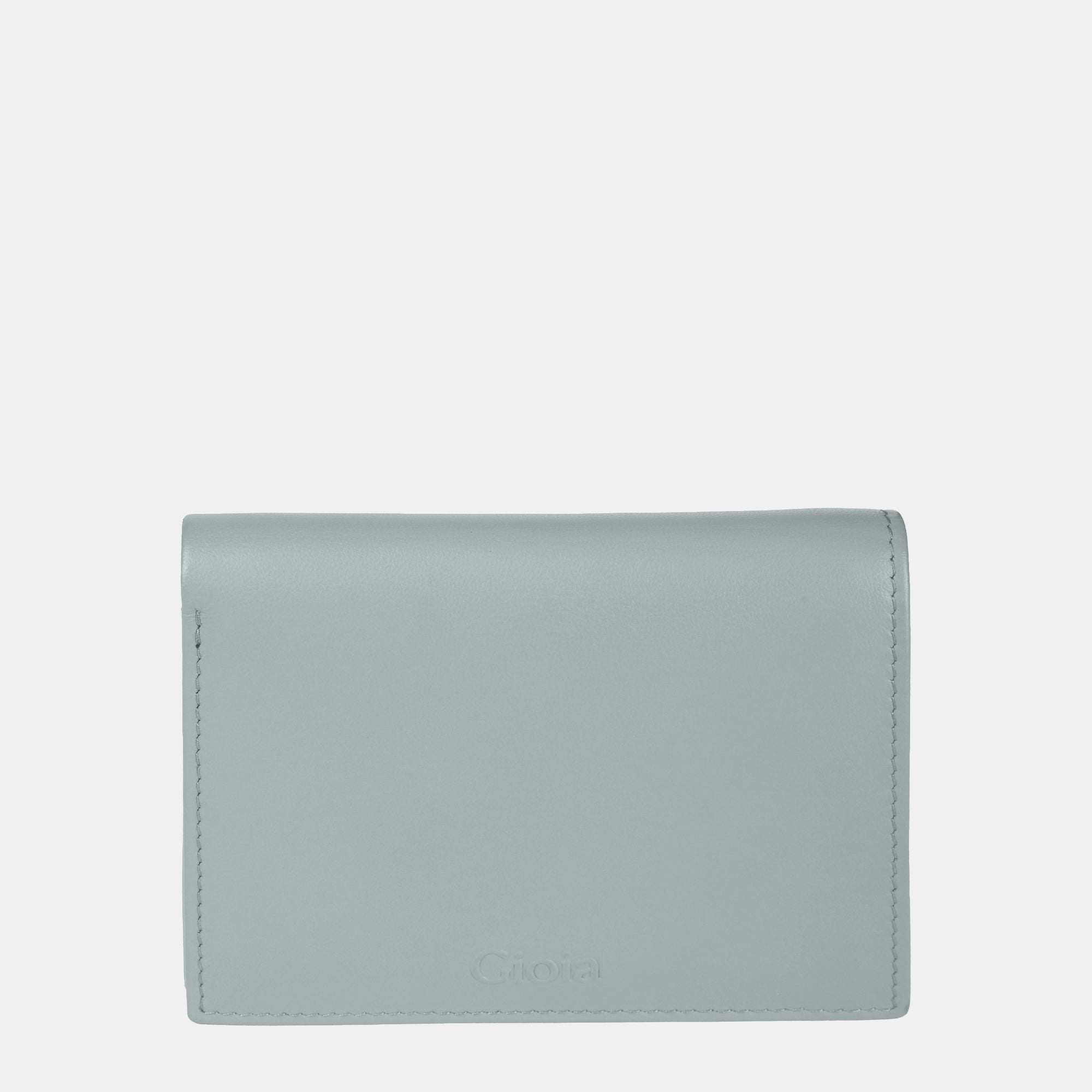 Multi-Color Mini Bifold Wallet with Coin Case 3cc#color_Grey-Brown