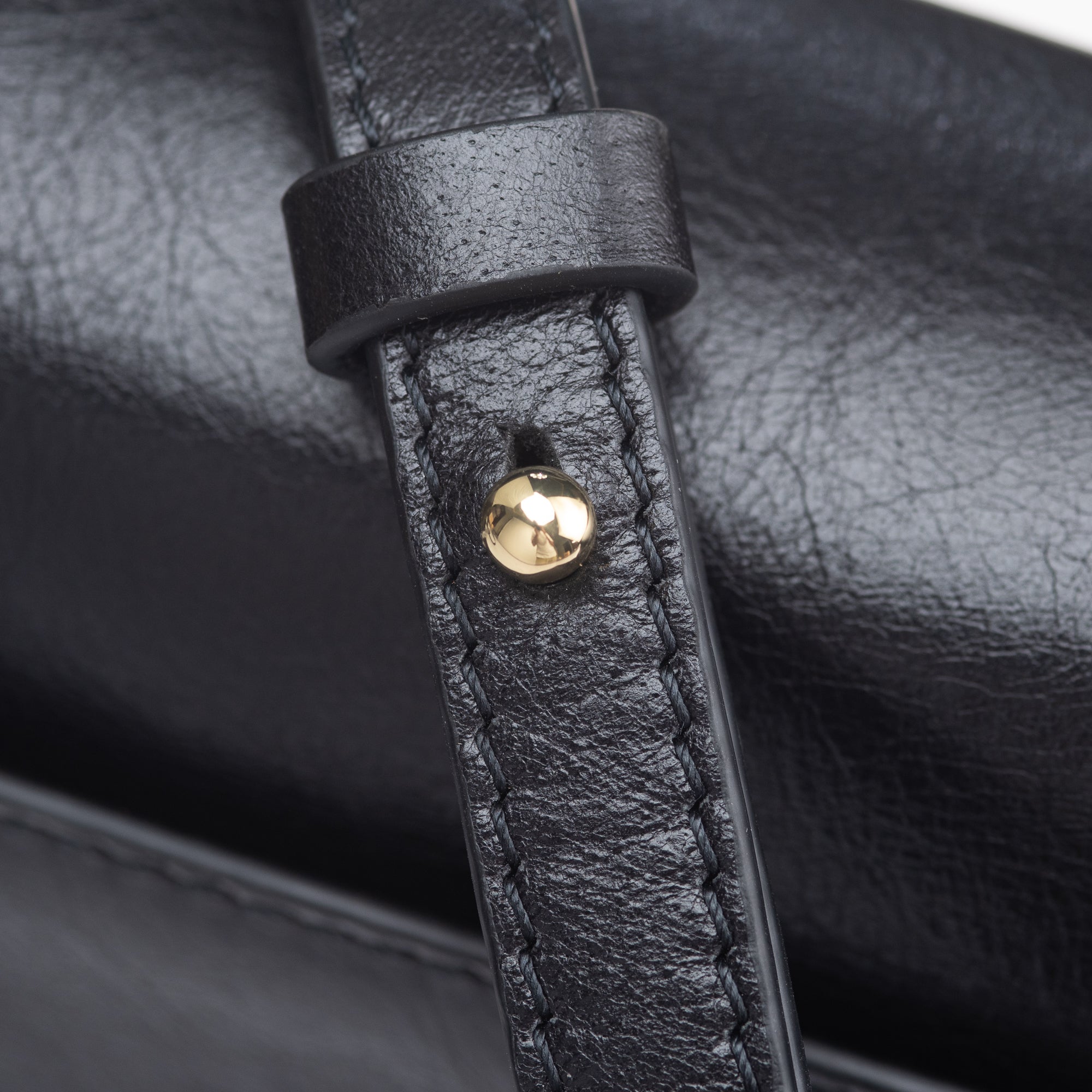 The Noir Edit Mini Flapover Crossbody