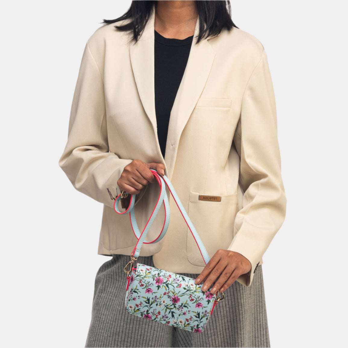 Nina Mini bag#Color_Sky Blue