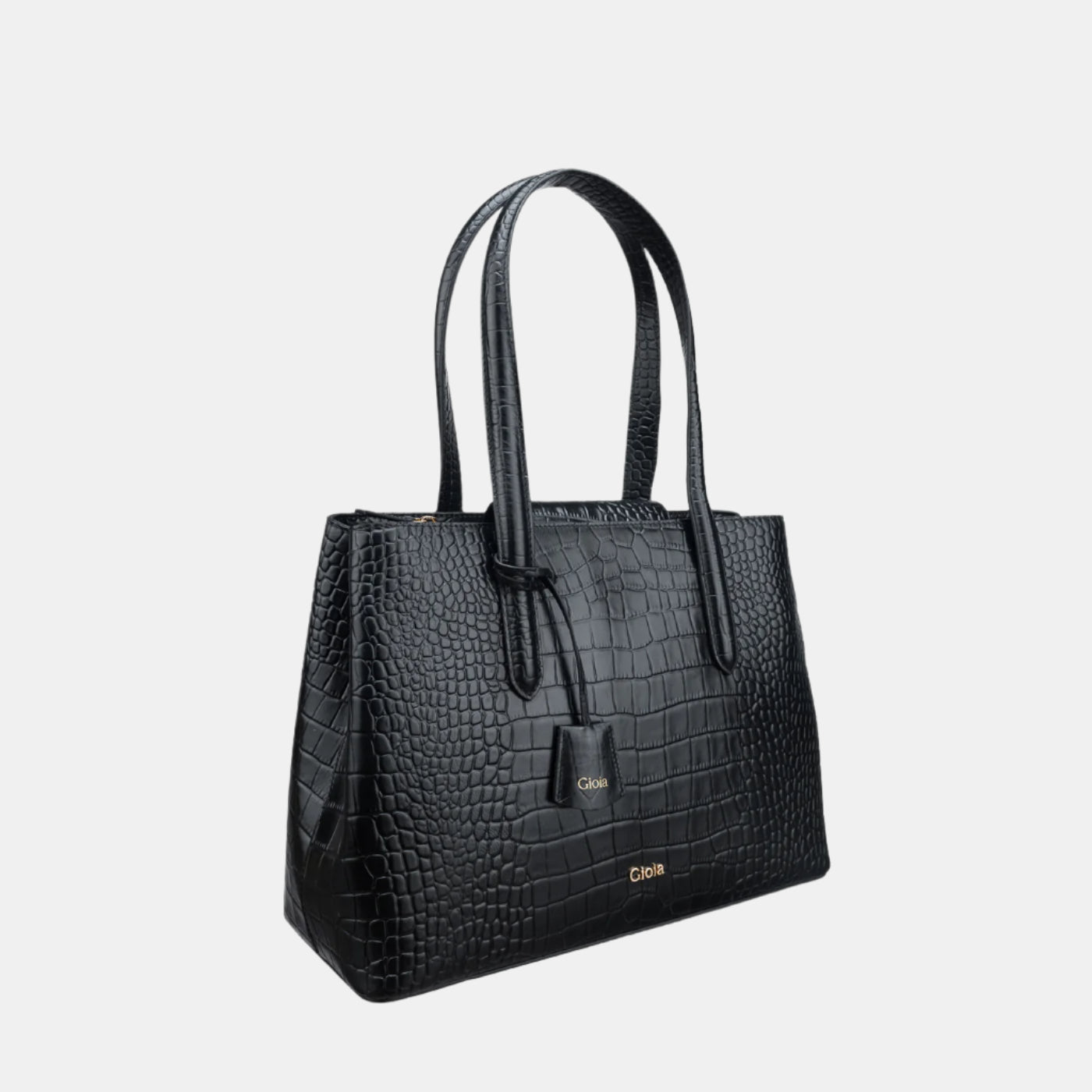 Pola-R Large Tote#Color_Black