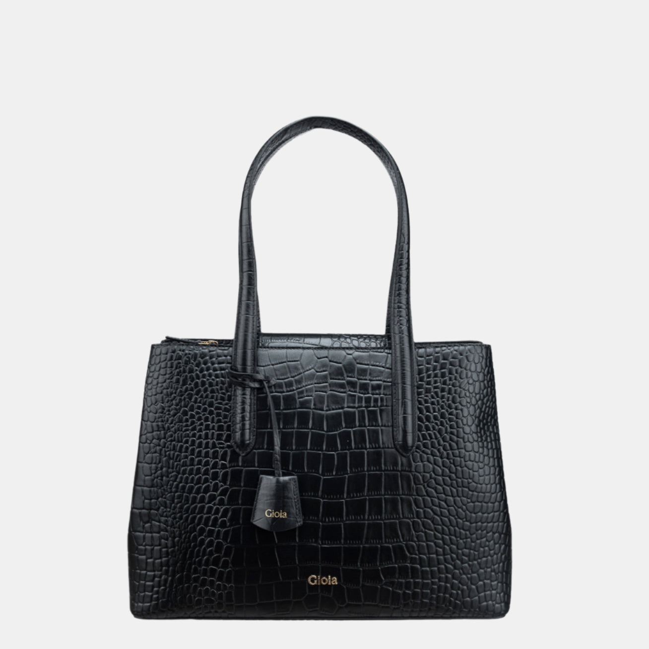 Pola-R Large Tote#Color_Black