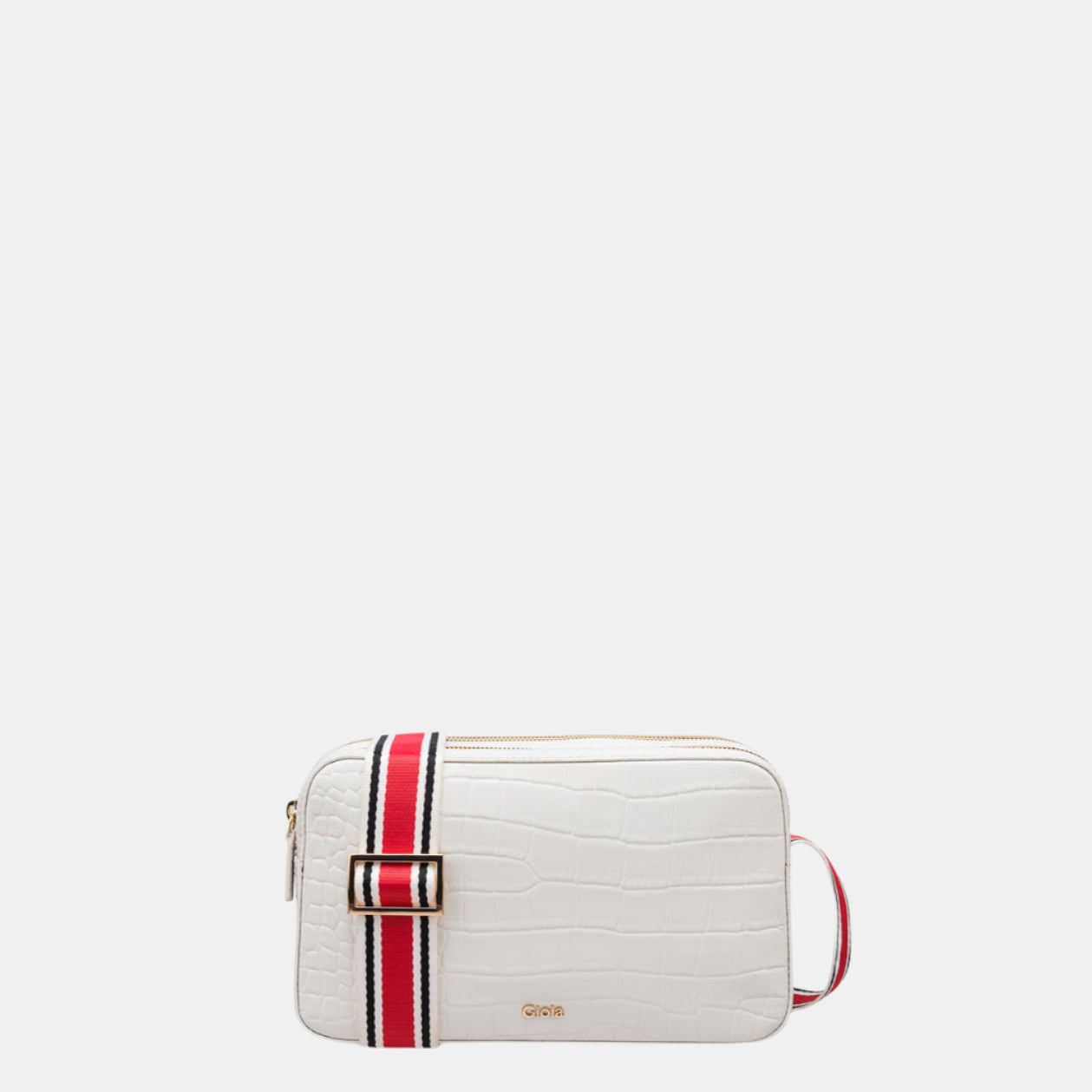 Pola-R Small Crossbody#Color_White R