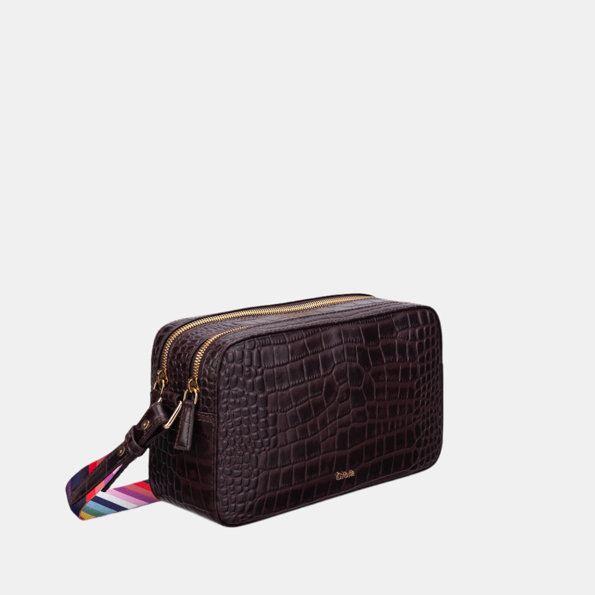 Pola-II Crossbody Bag (Copy)#Color_Brown