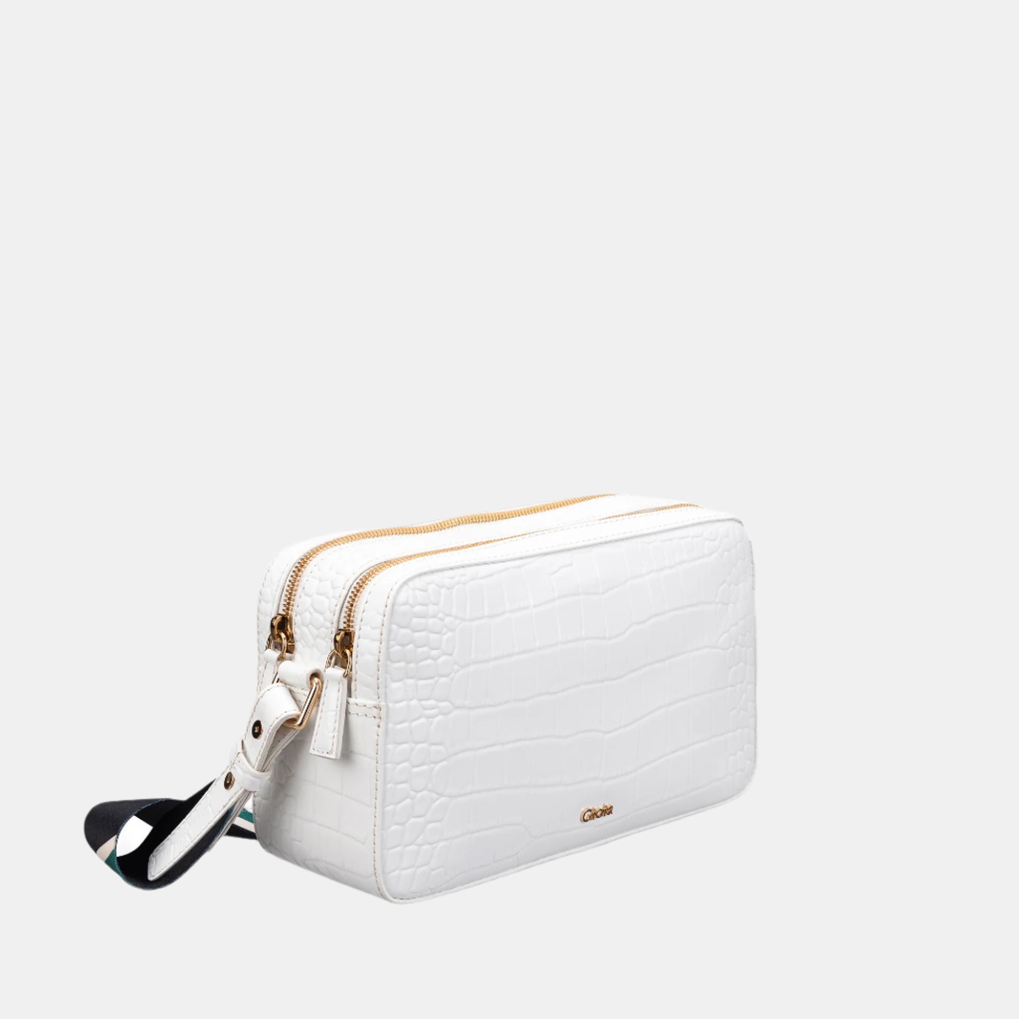 Pola-II Crossbody Bag (Copy)#Color_White