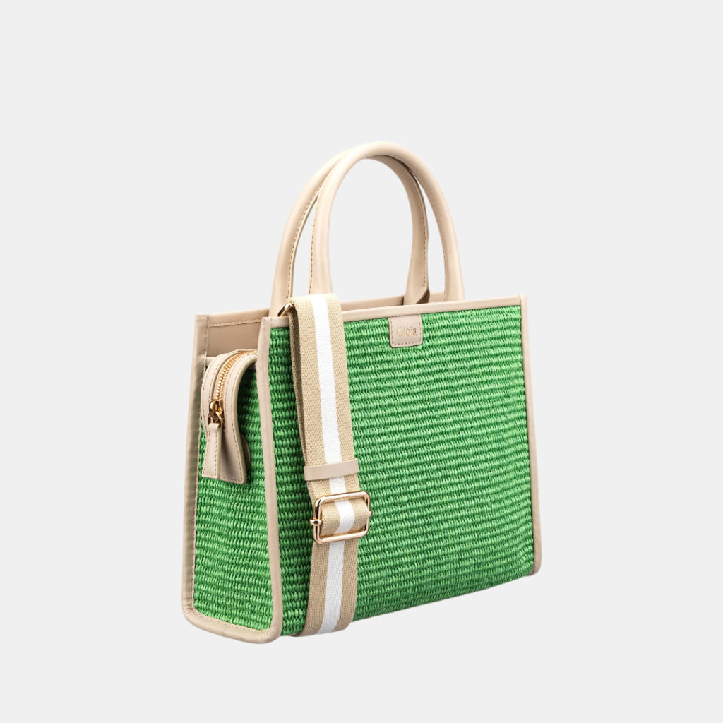 Raffia Book Tote