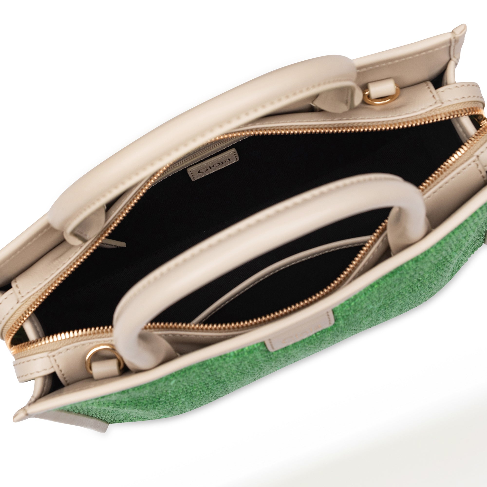 Raffia Book Tote#Color_Green