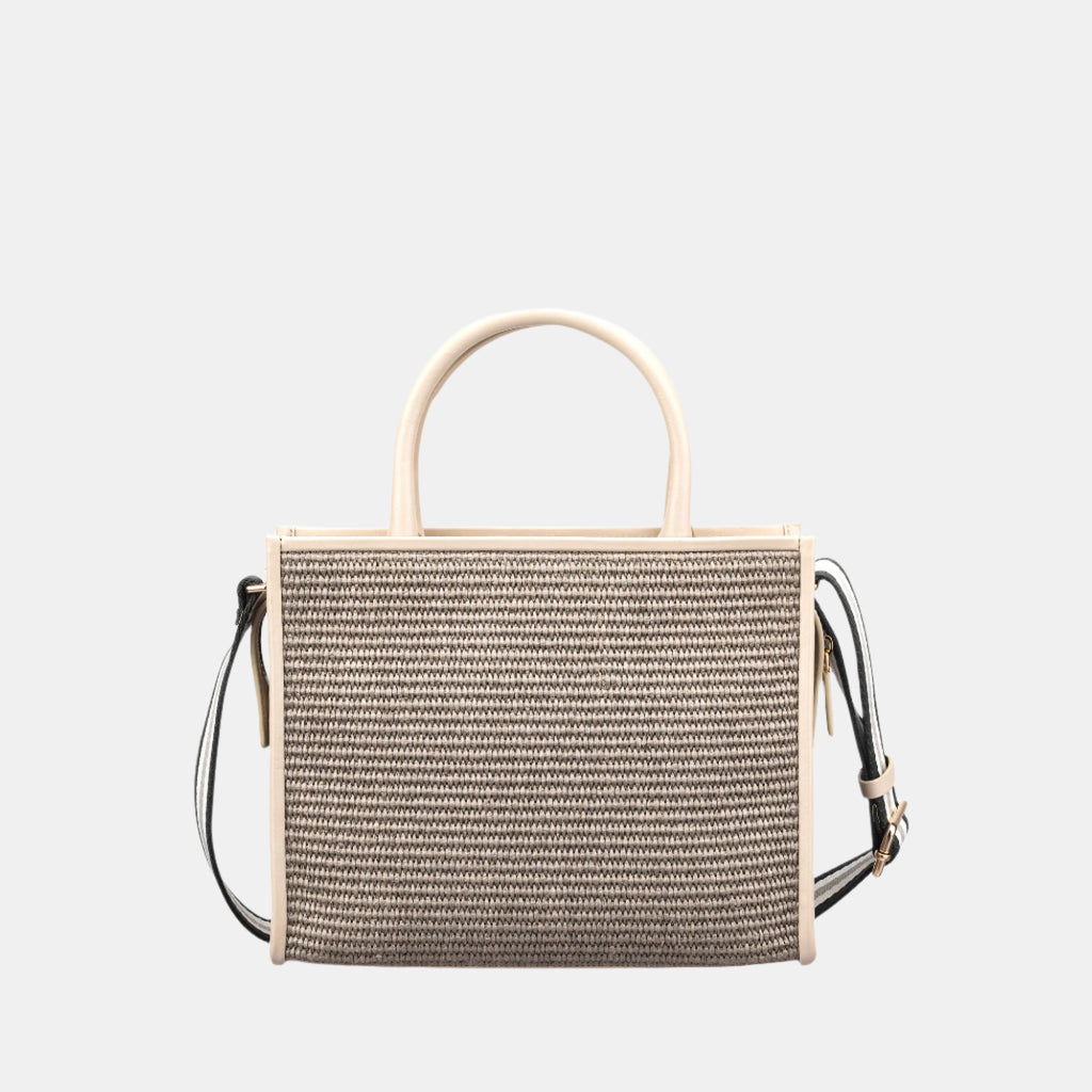 Raffia Book Tote