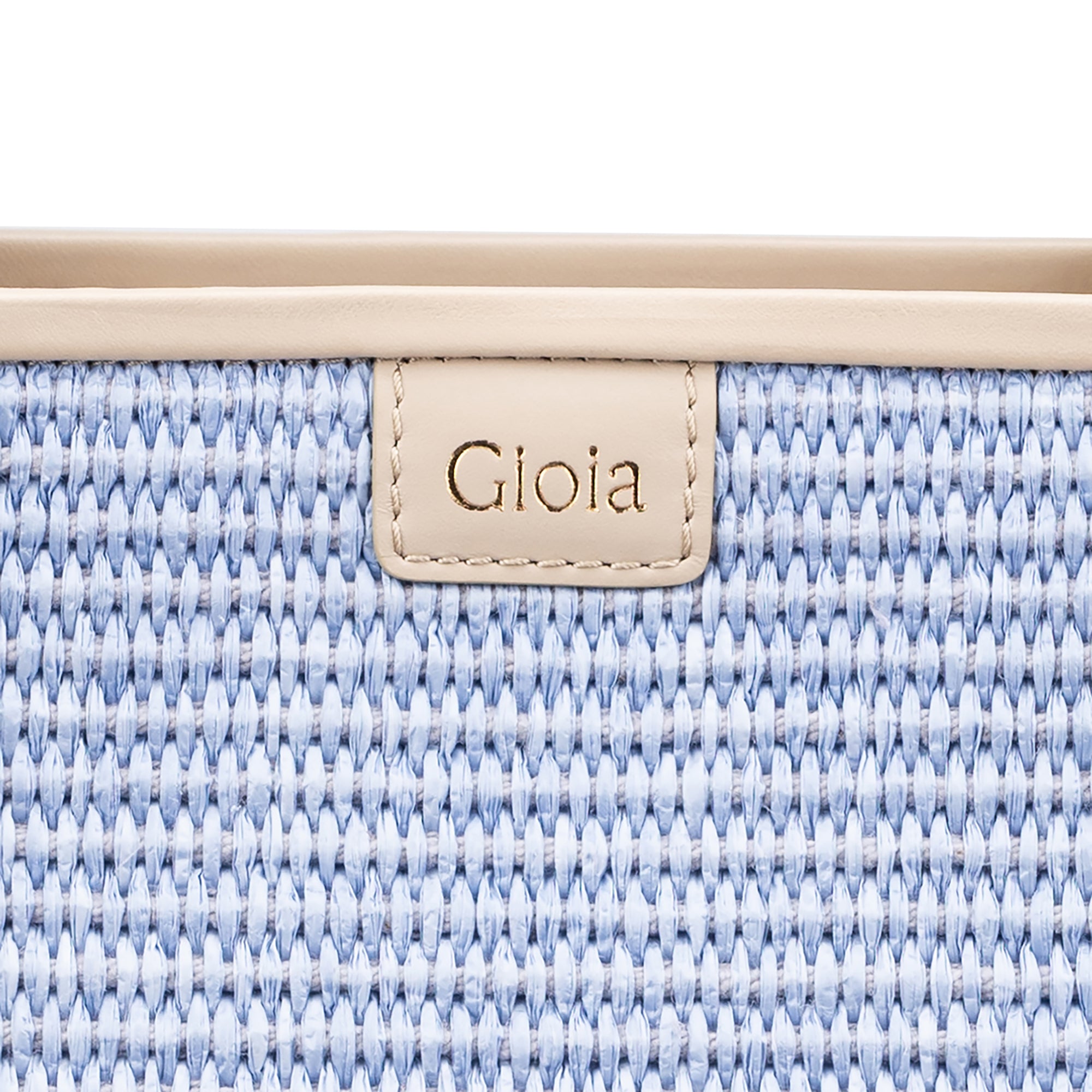 Raffia Book Tote#Color_Sky Blue
