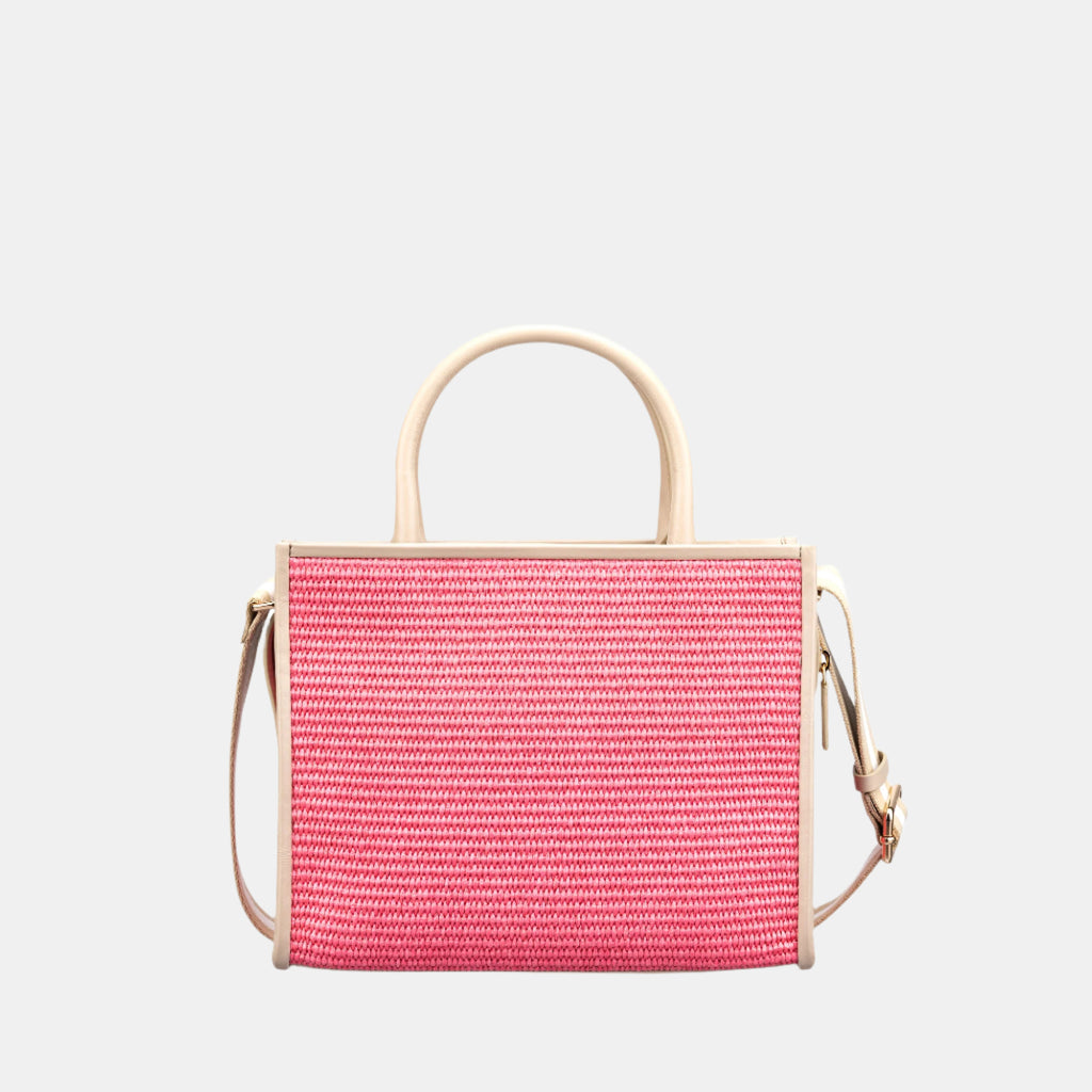 Raffia Book Tote