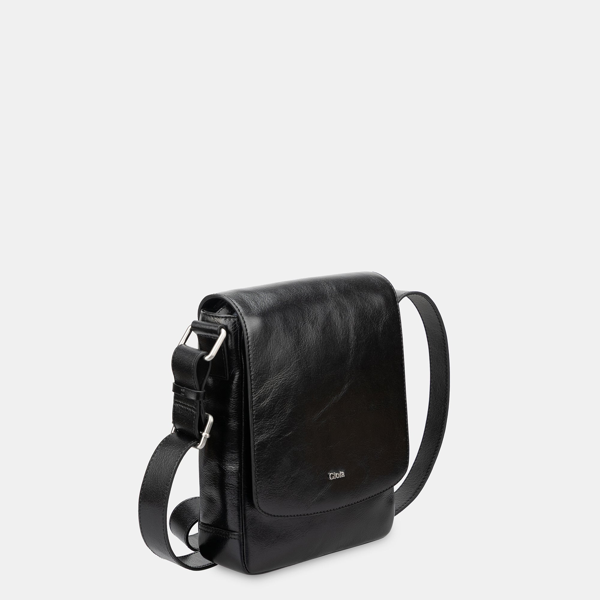 Sergio Small Crossbody Bag#Color_Black