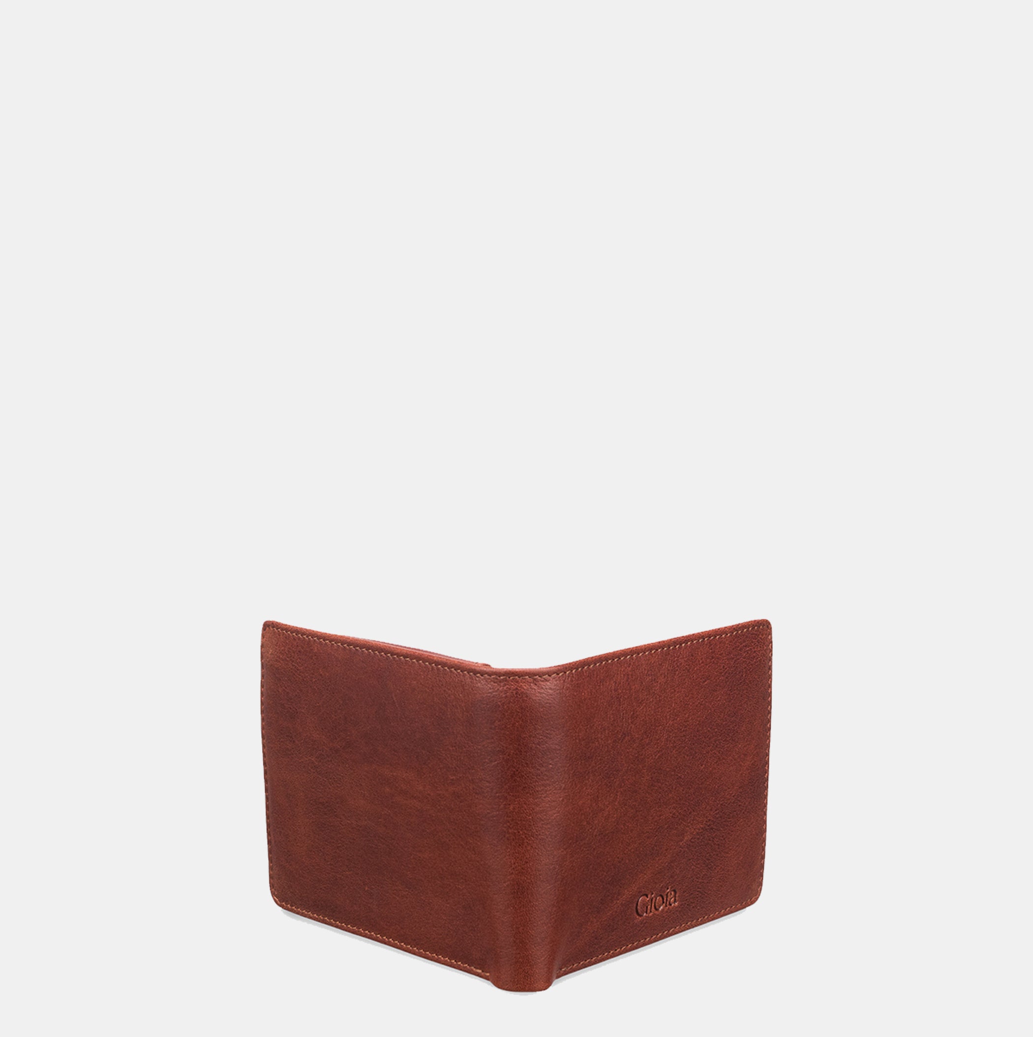 Rober Bifold Wallet with Coin Case#Color_Bordeaux