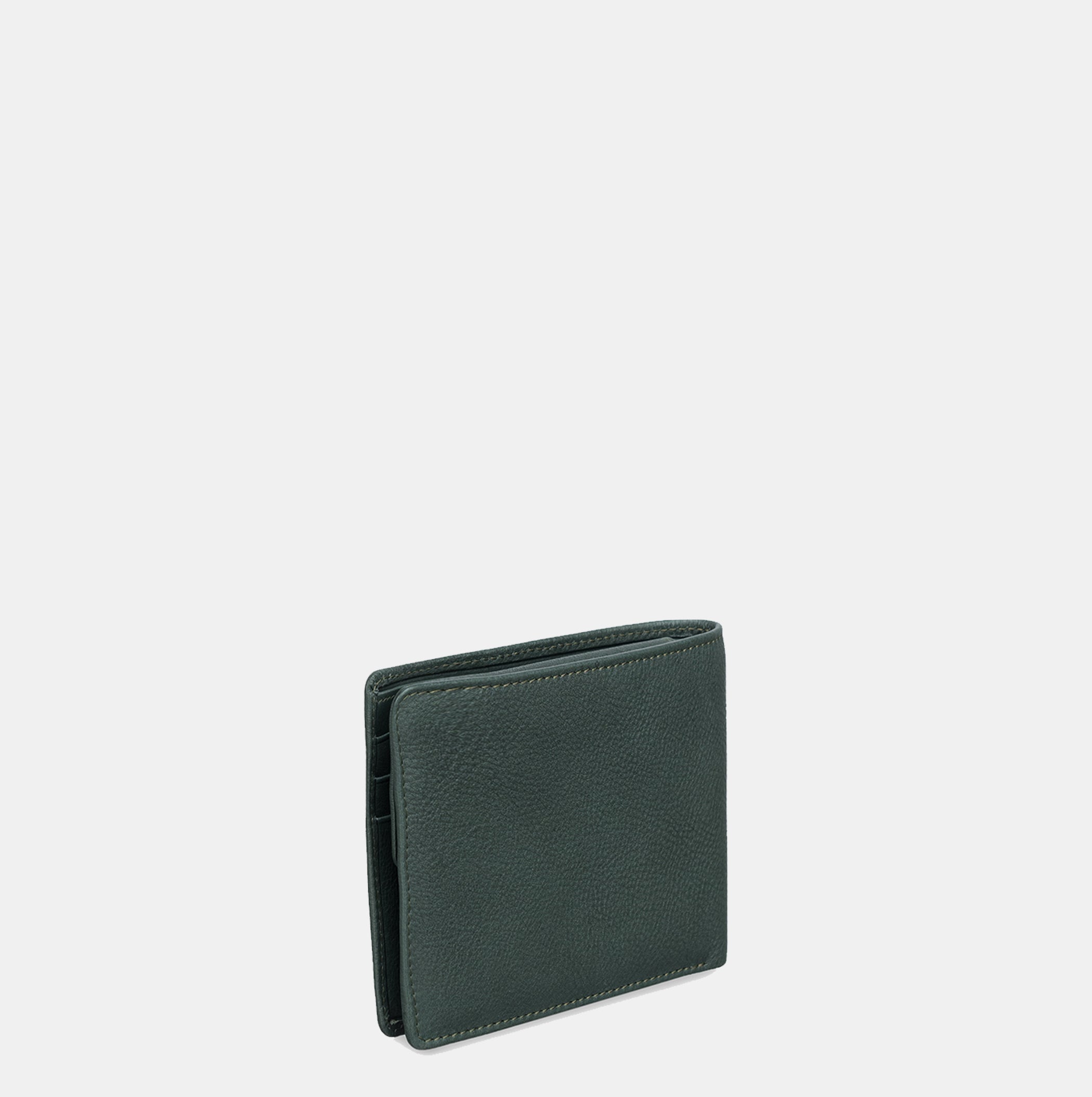 Rober Bifold Wallet with Coin Case#Color_Green