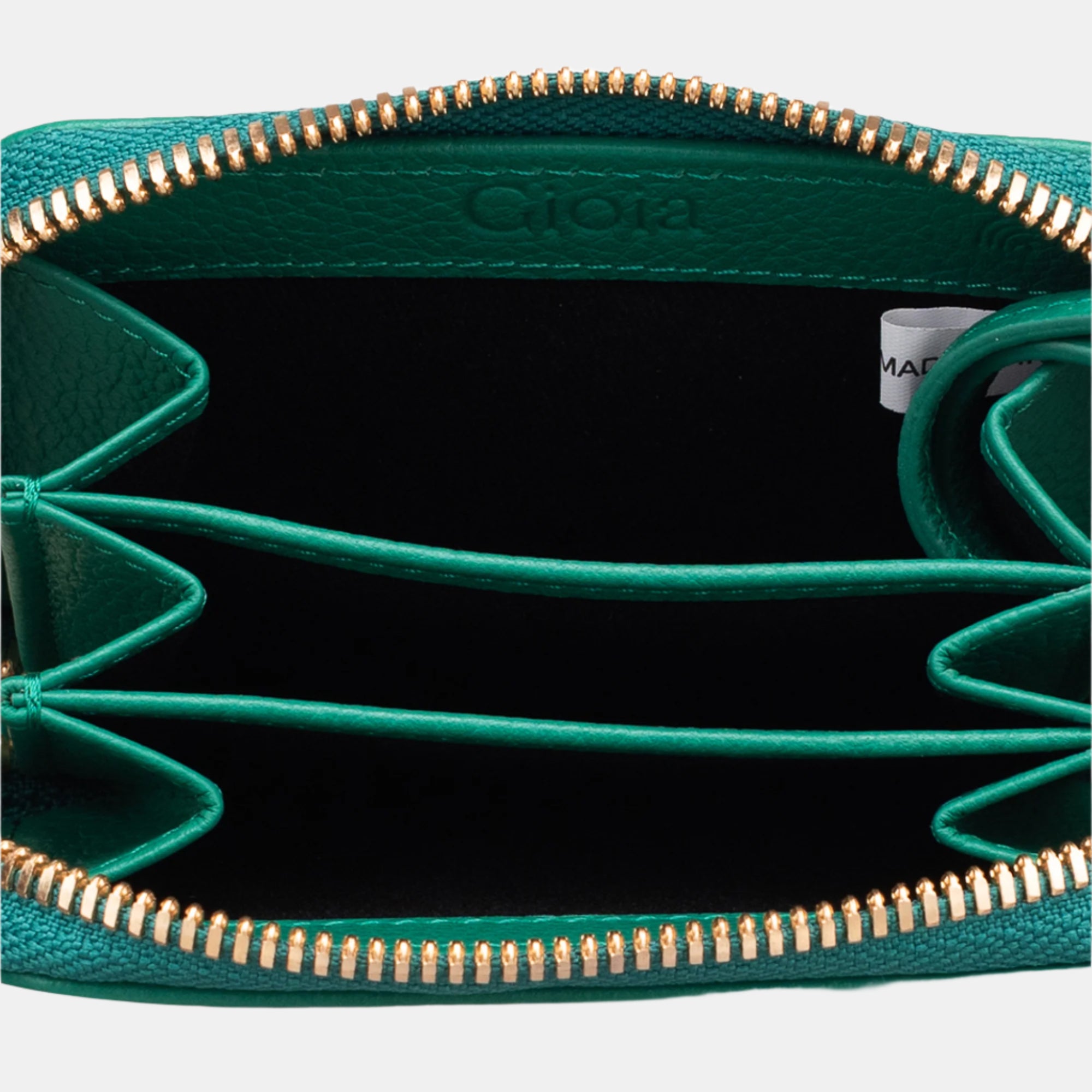 Rom Ziparound Wallet#Color_Green