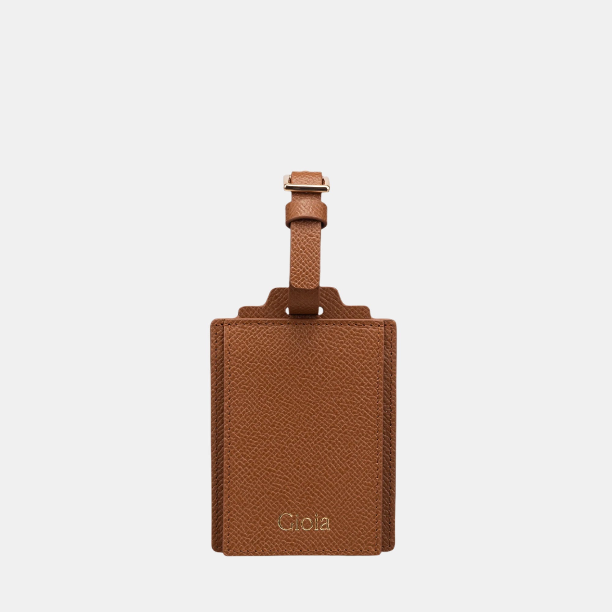 Rober Luggage Tag#Color_Dark Tan