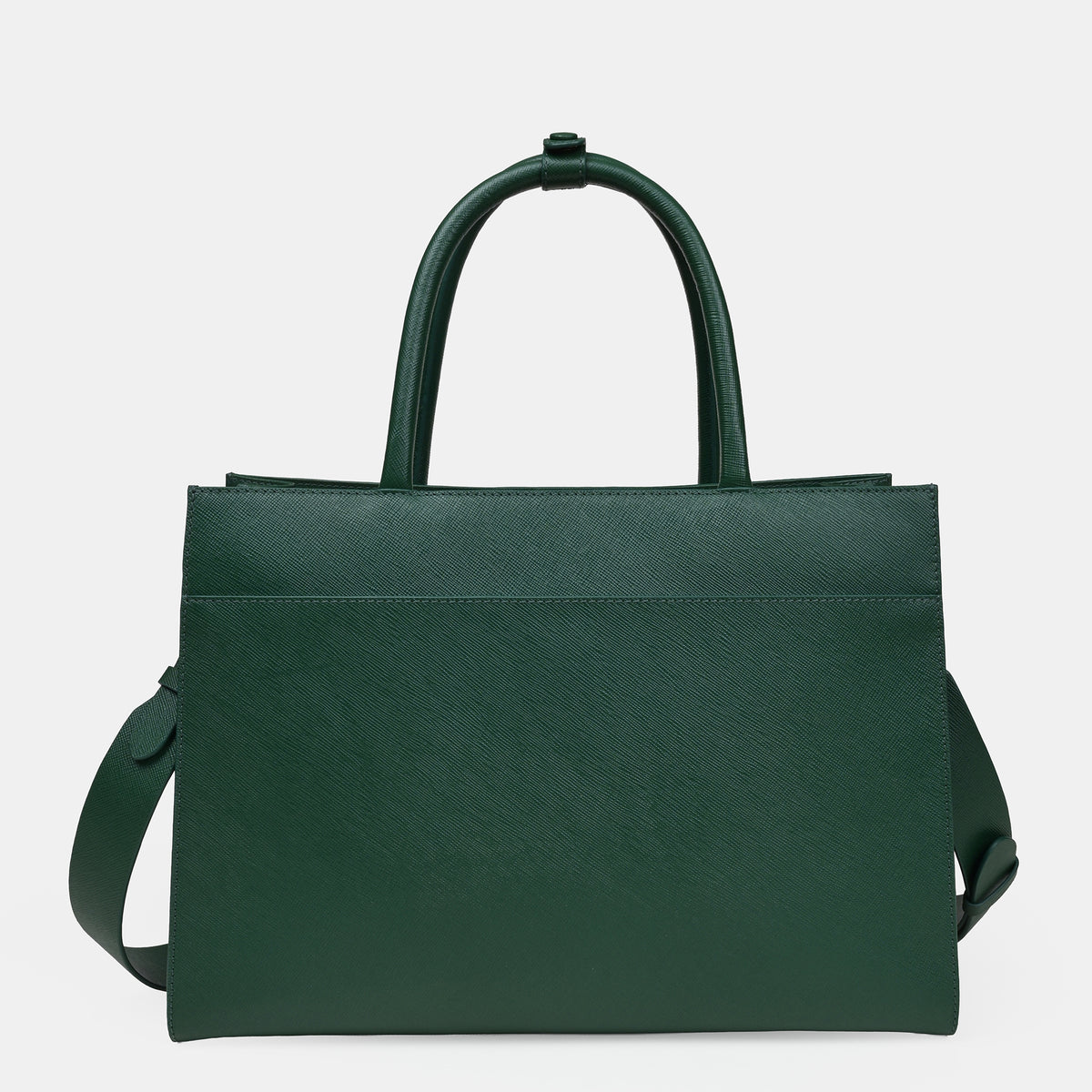 Saffiano Bold Work Bag#Color_Green