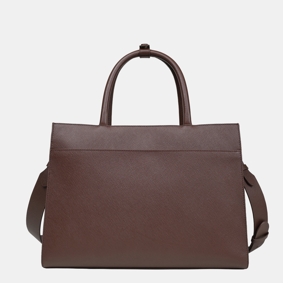 Saffiano Bold Work Bag#Color_Tan