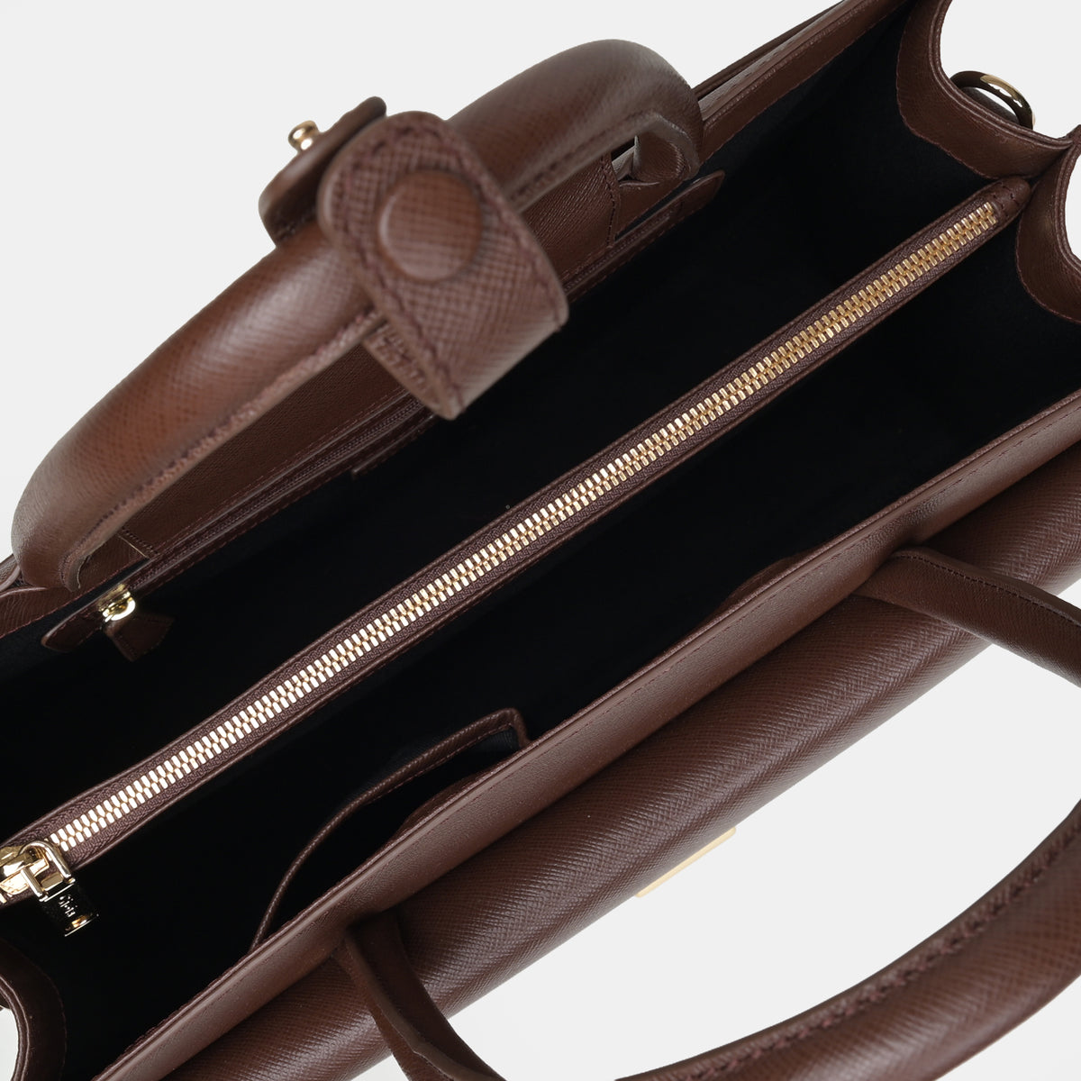 Saffiano Bold Work Bag#Color_Tan