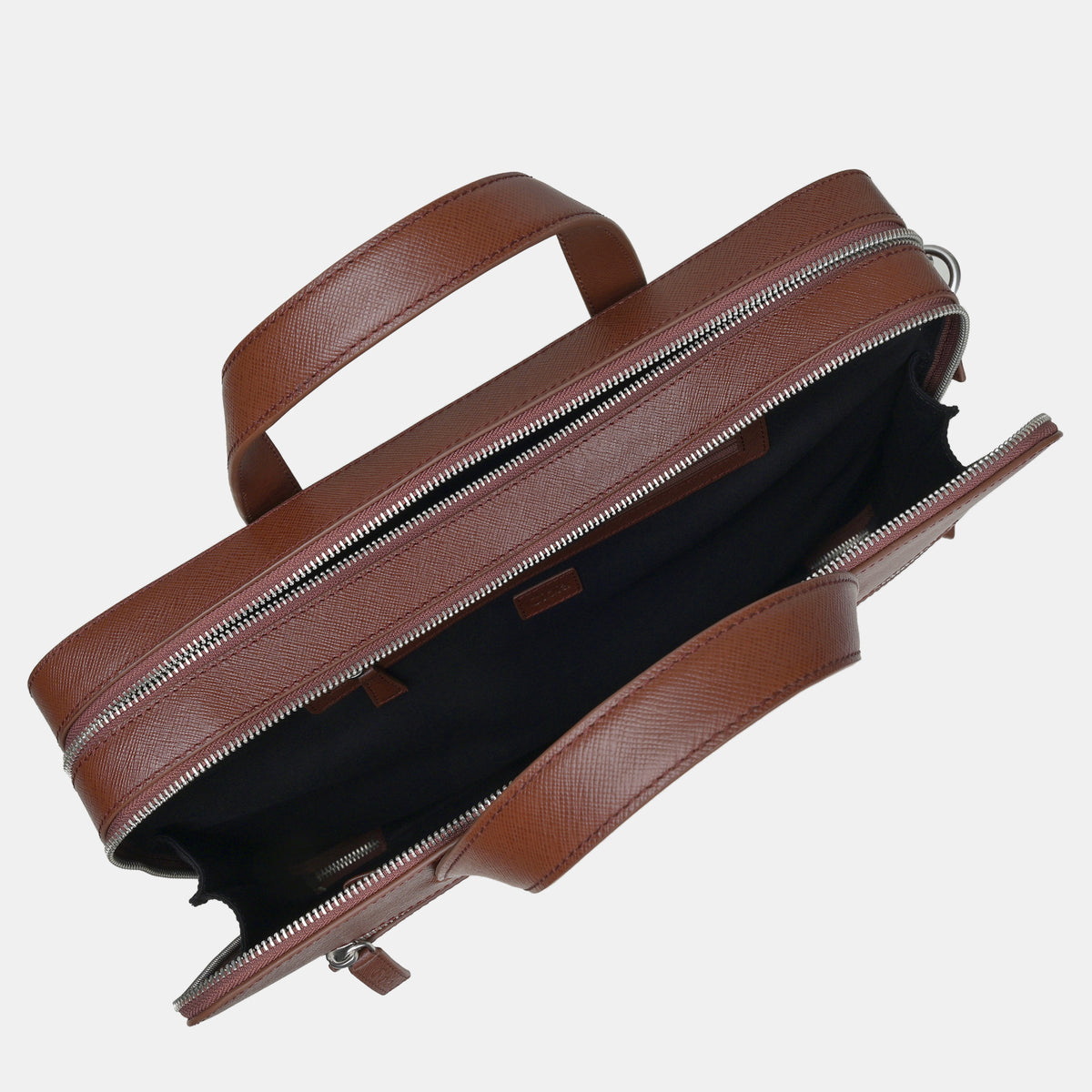 Saffiano Briefcase#Color_Tan