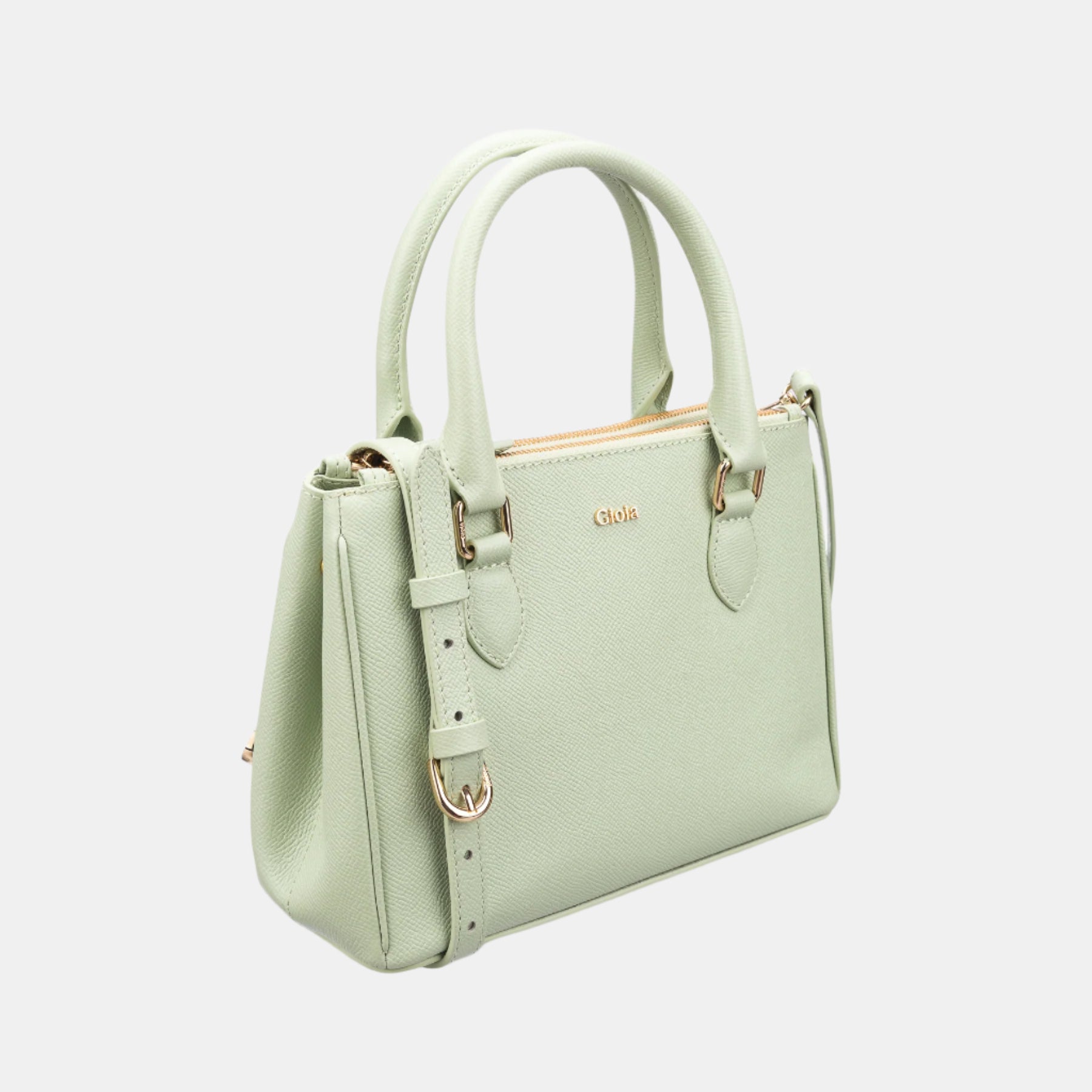Saffiano Grab#Color_Light Green