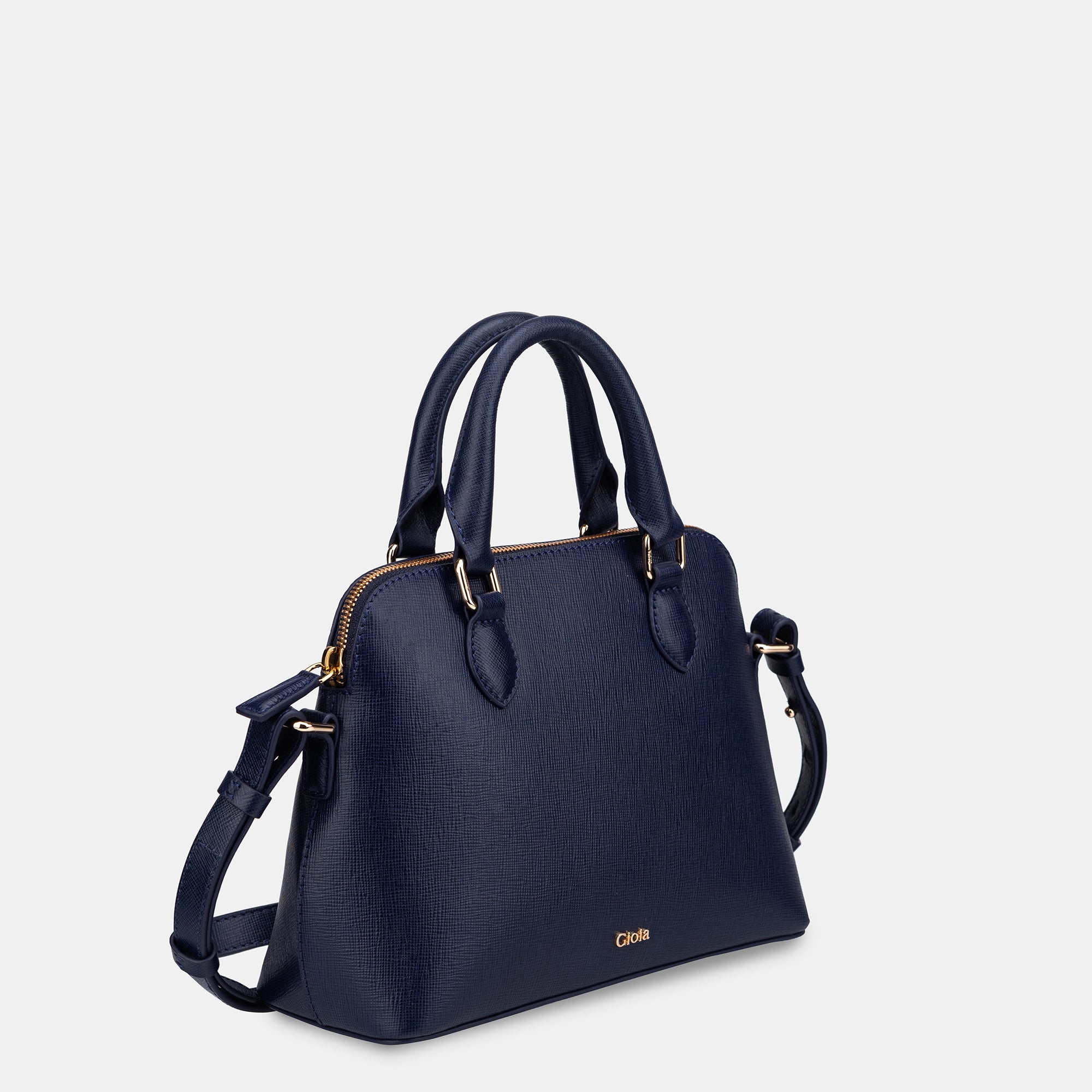 Saffiano Small Multiway Crossbody#Color_Blue