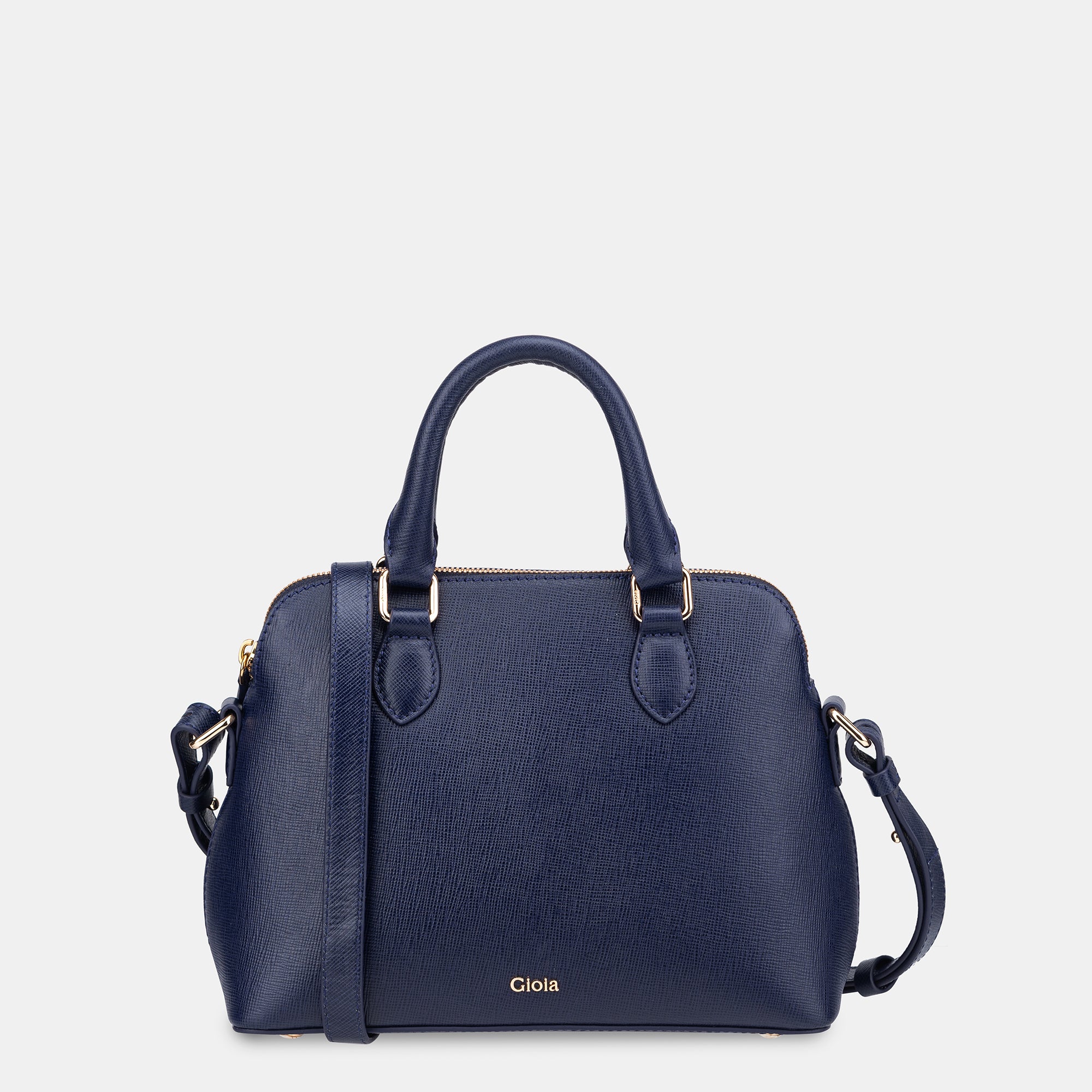 Saffiano Small Multiway Crossbody#Color_Blue
