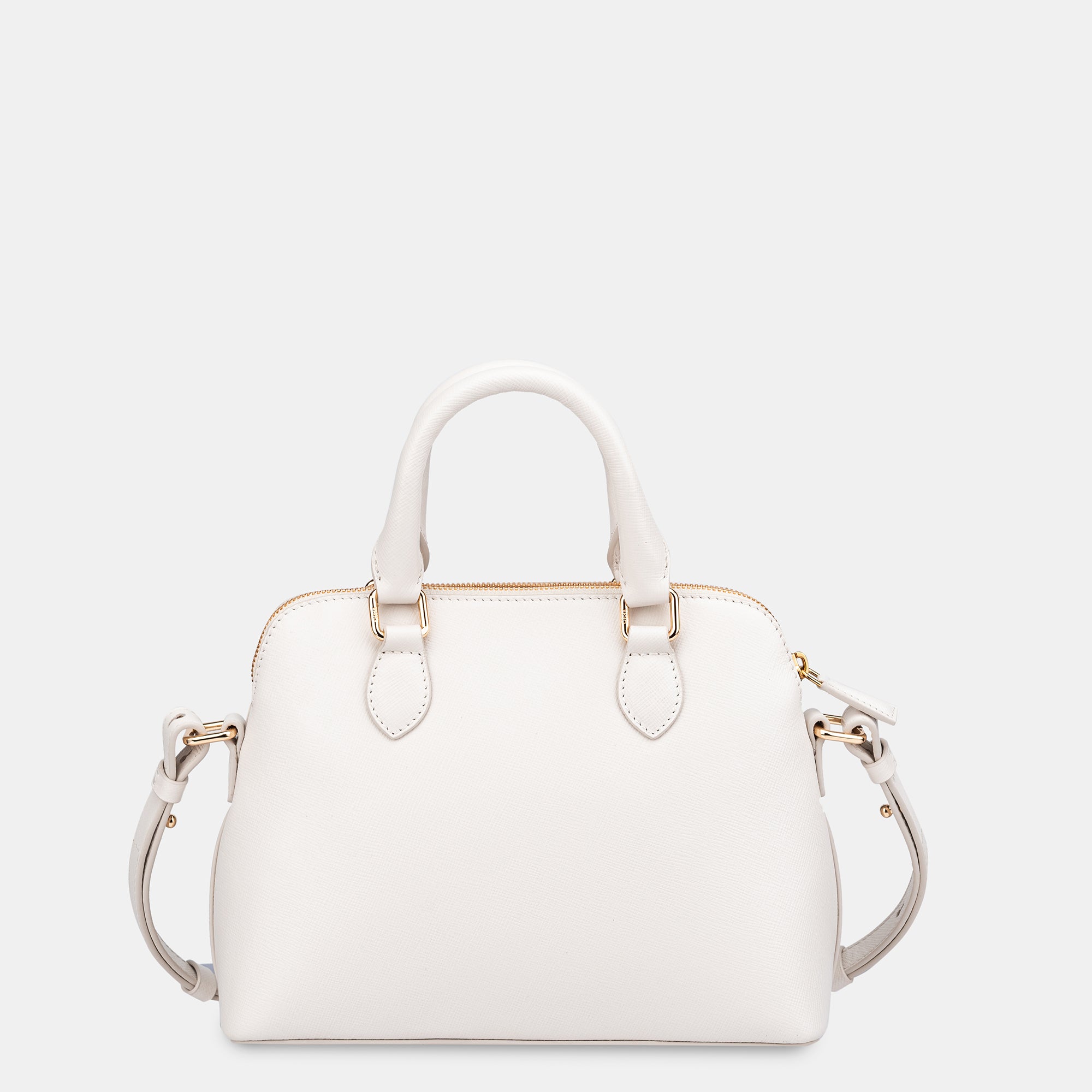 Saffiano Small Multiway Crossbody#Color_Off White